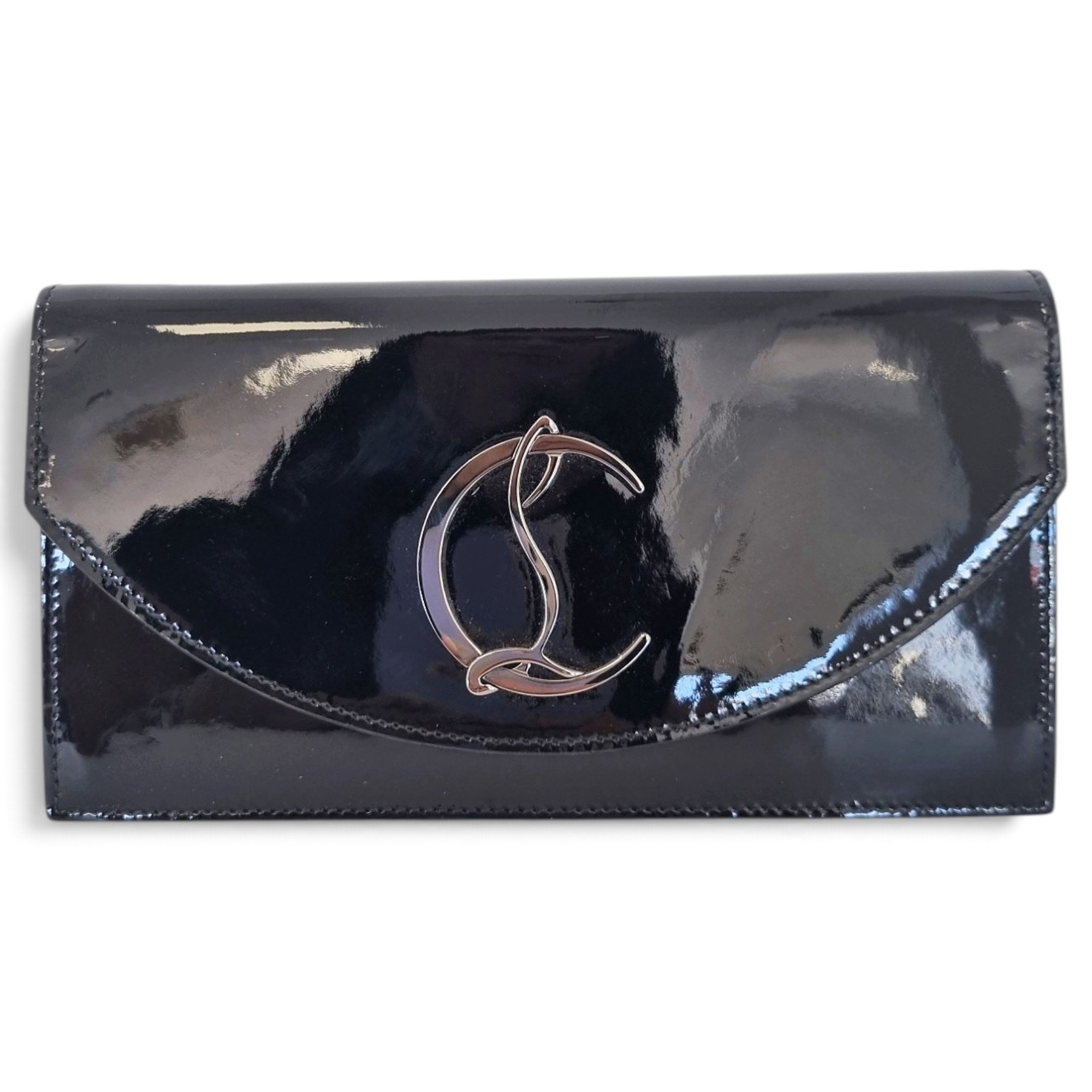 Elisa patent leather crossbody bag