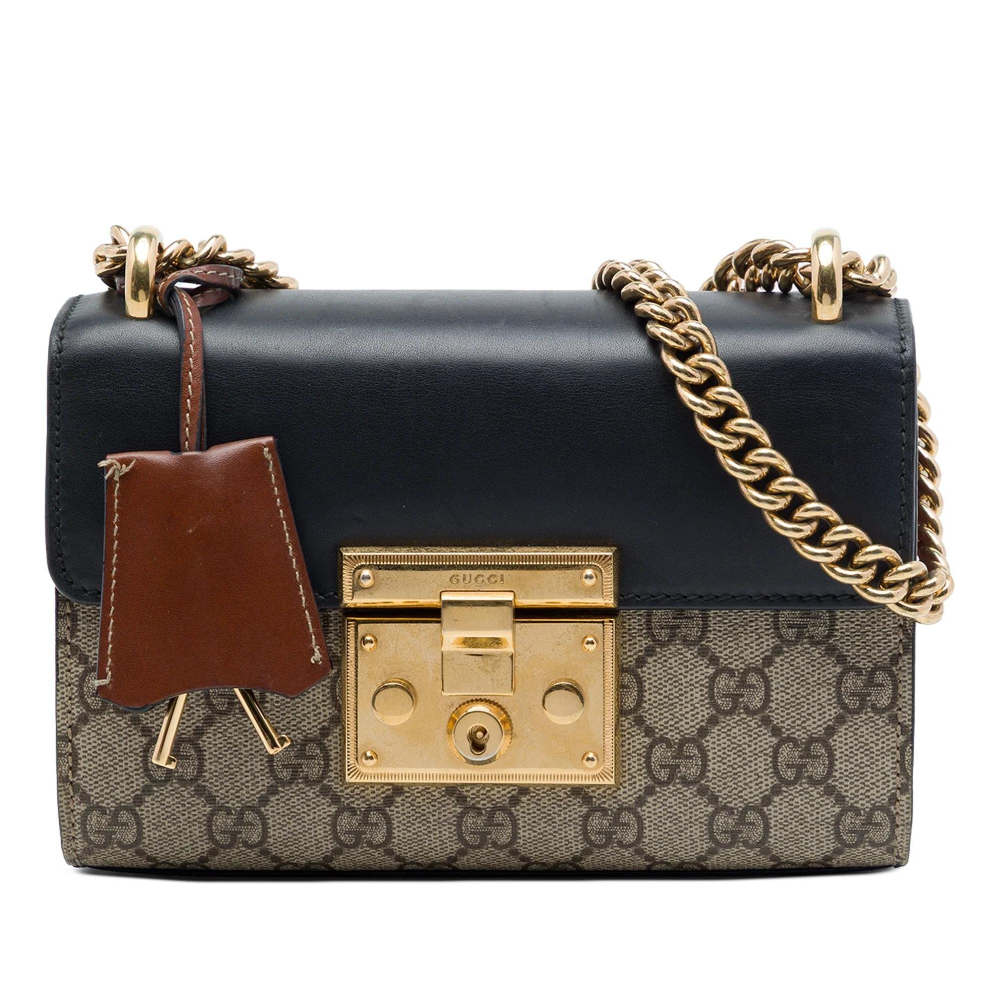 Padlock cloth handbag