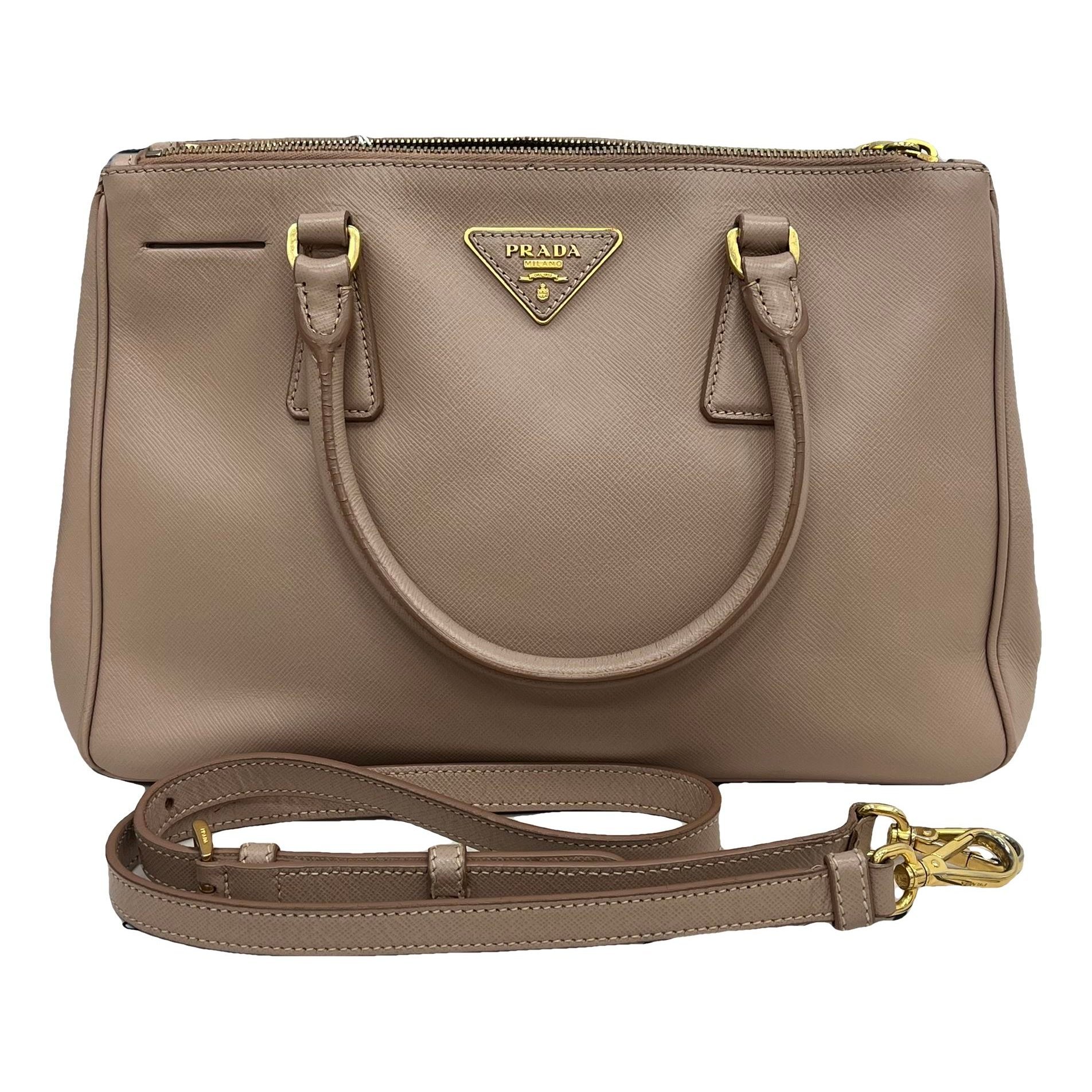 Galleria leather handbag