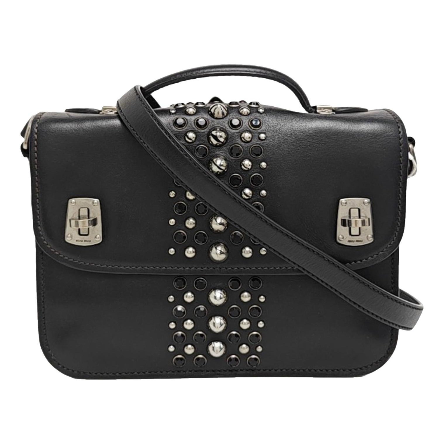 Leather handbag
