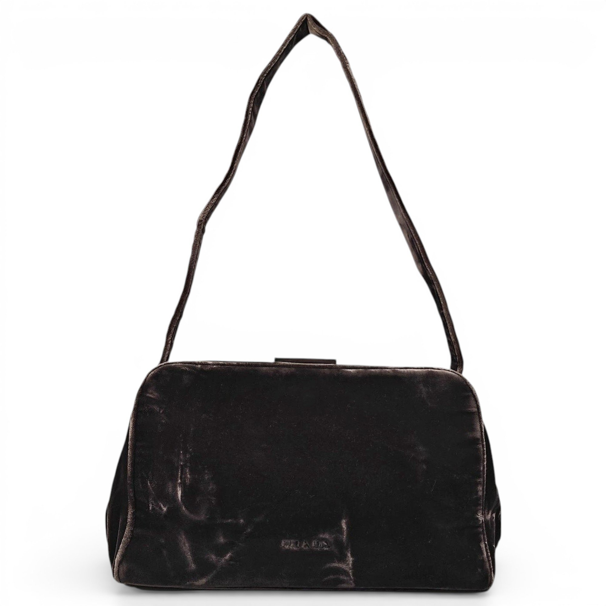 Velvet handbag