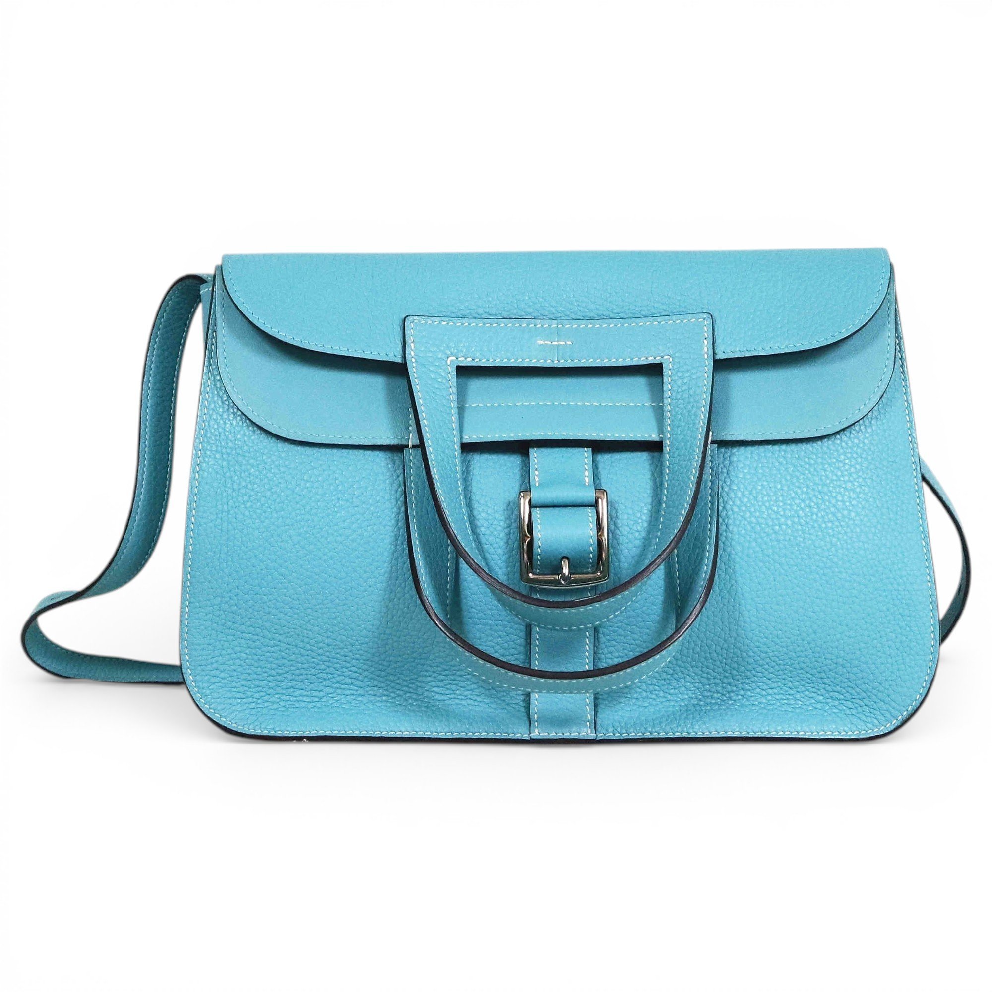 Halzan leather handbag