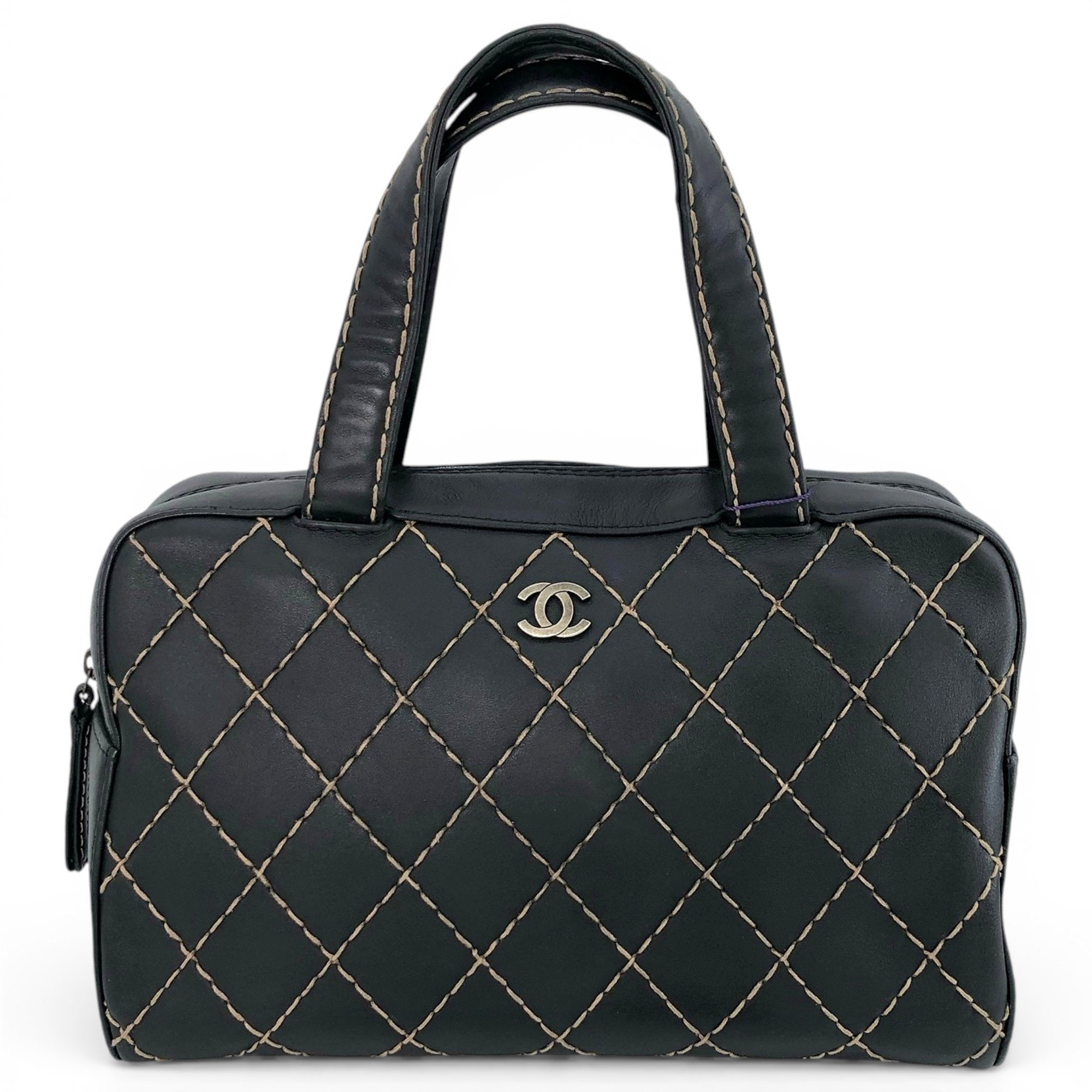 Leather handbag