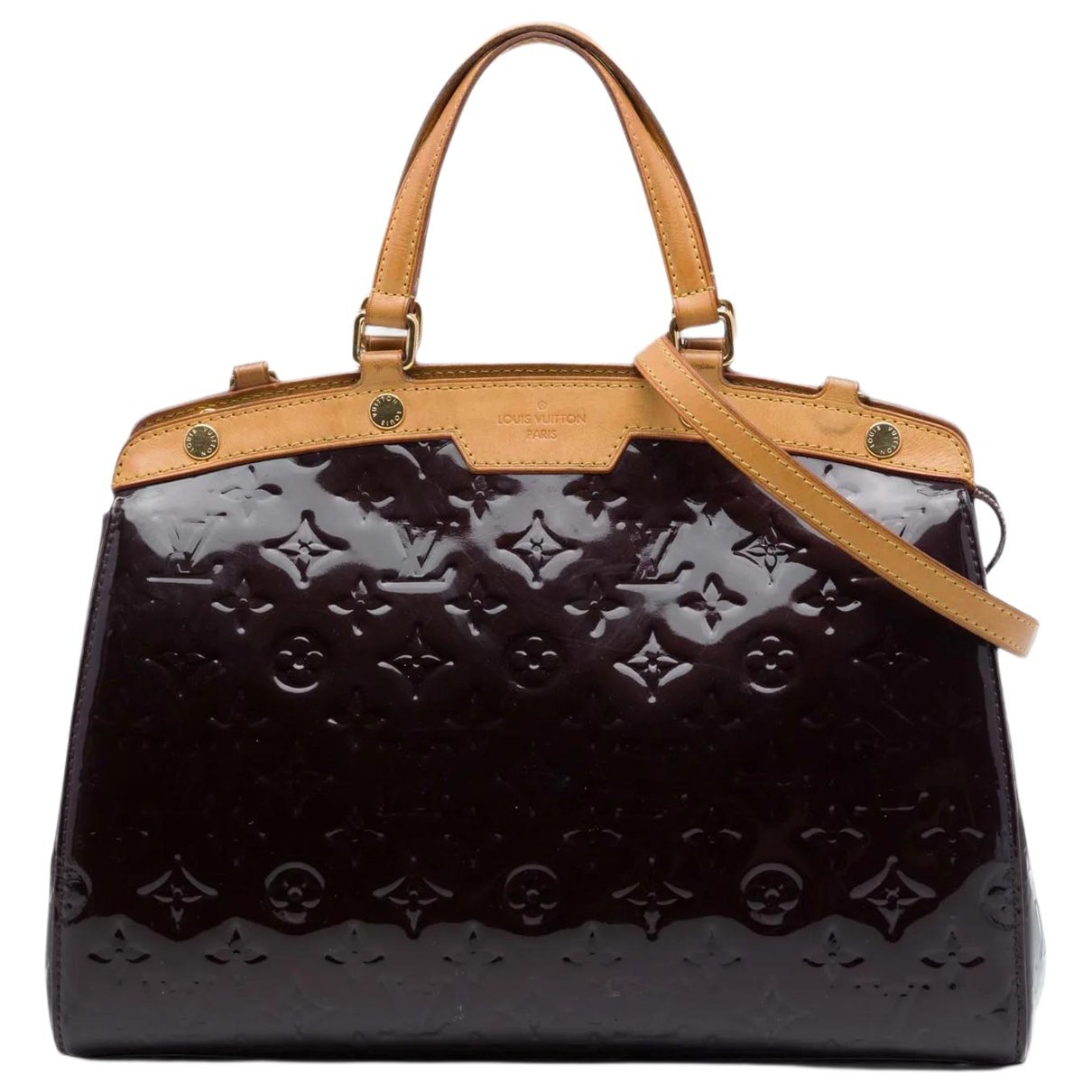 Bréa leather satchel