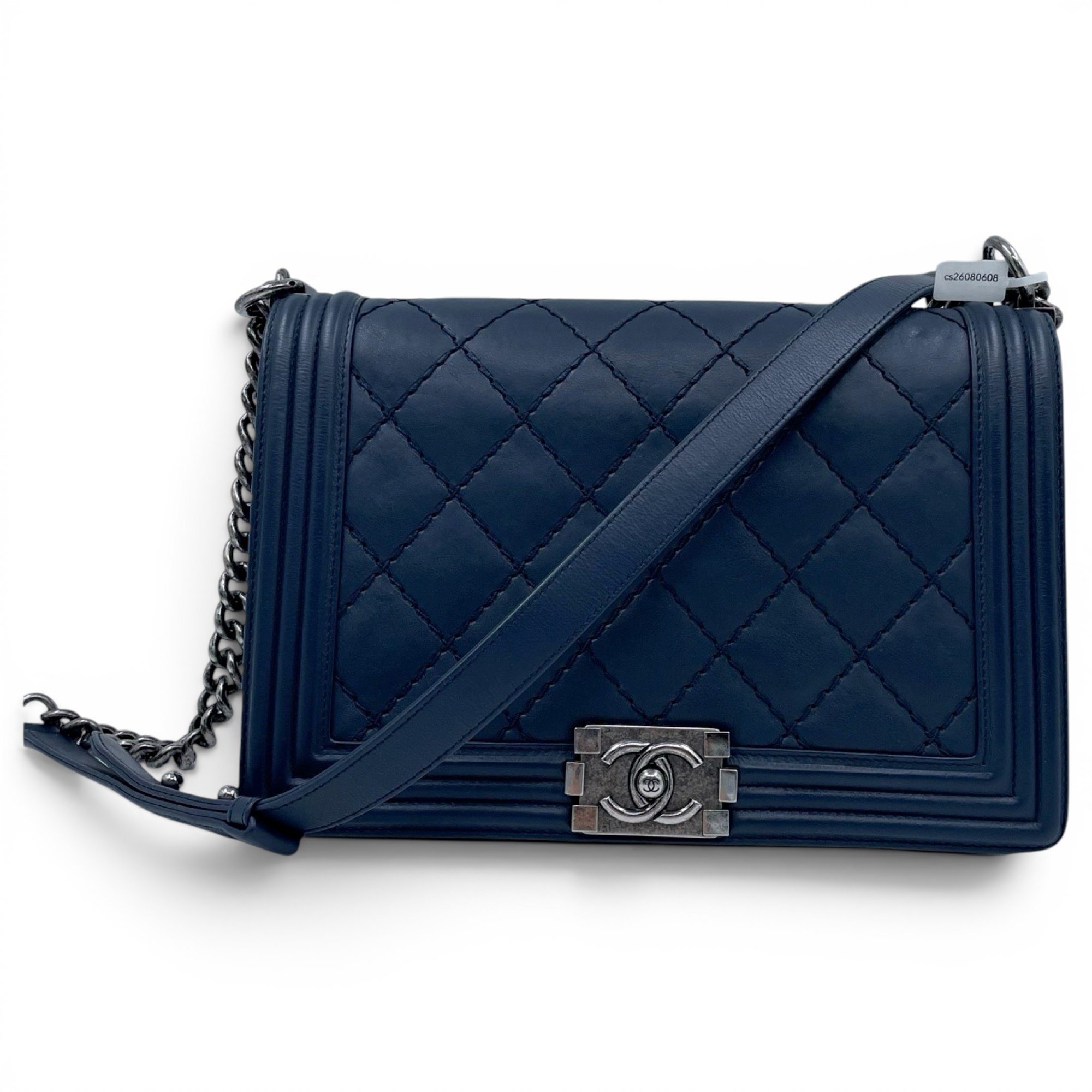 Boy leather handbag