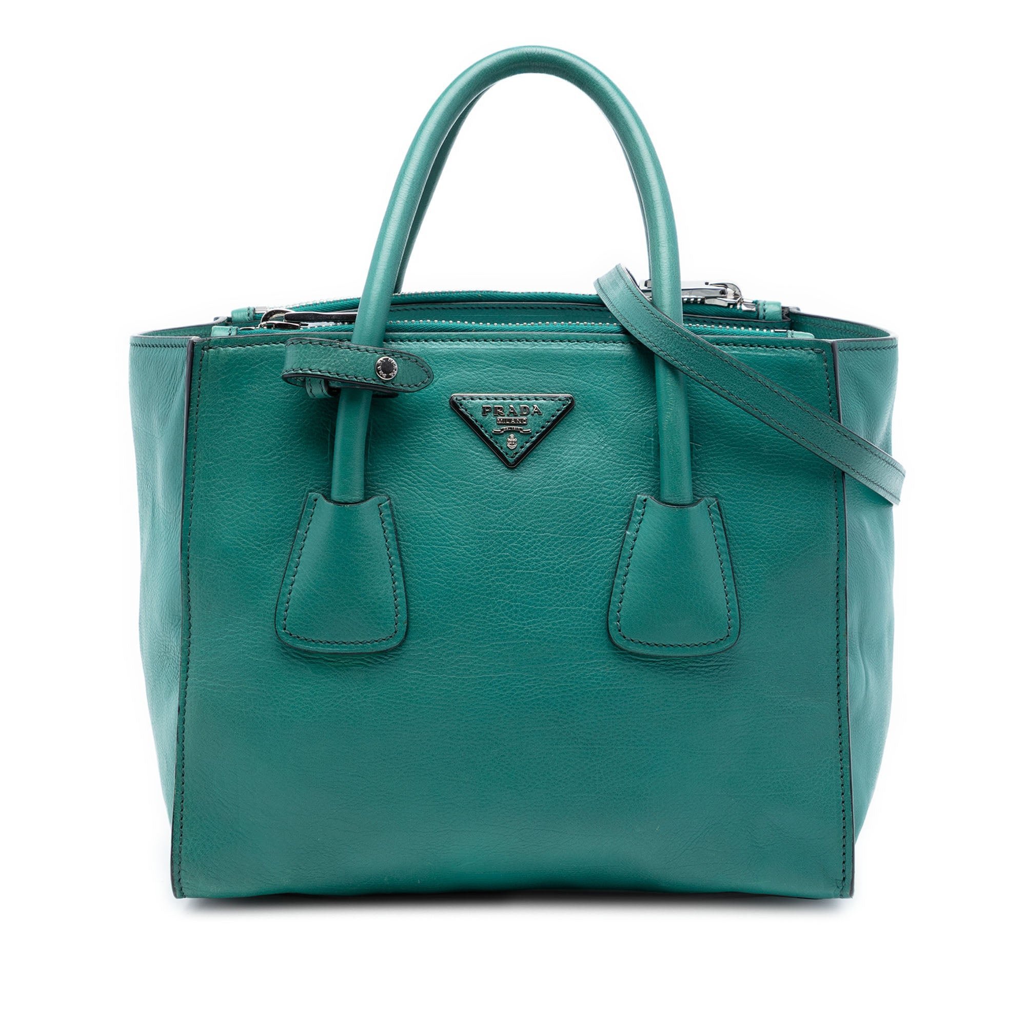 Leather satchel