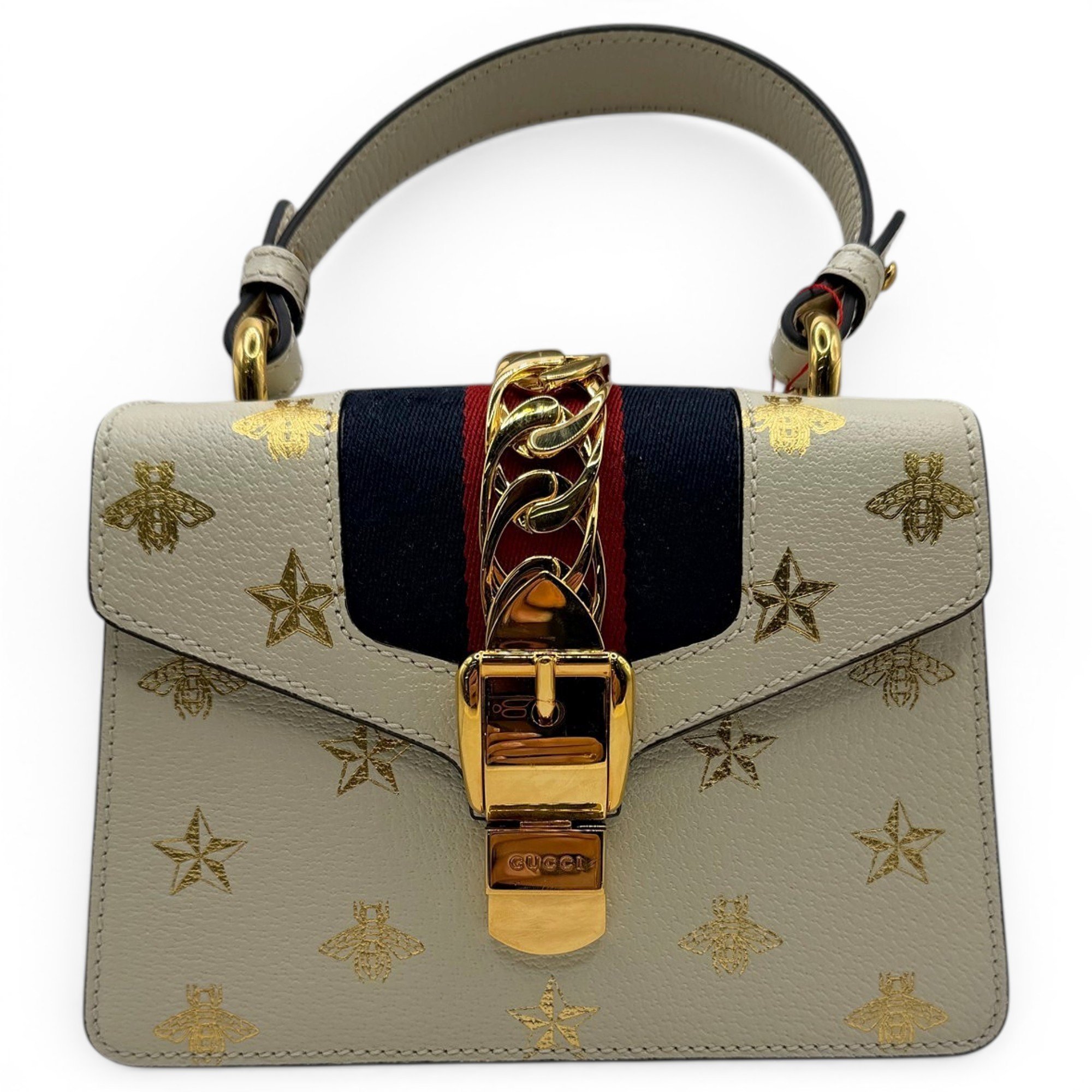 Sylvie Top Handle leather handbag