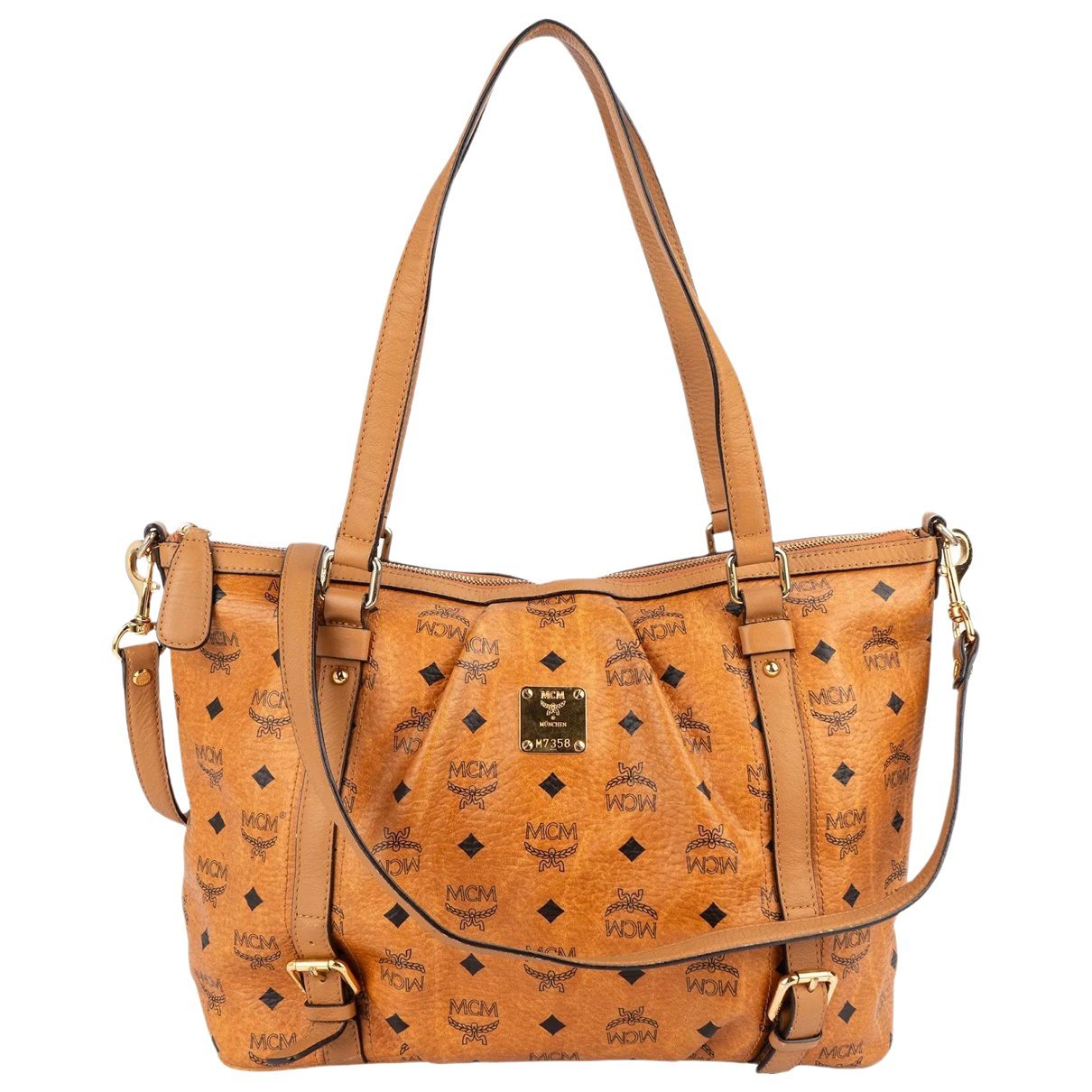 Boston leather handbag