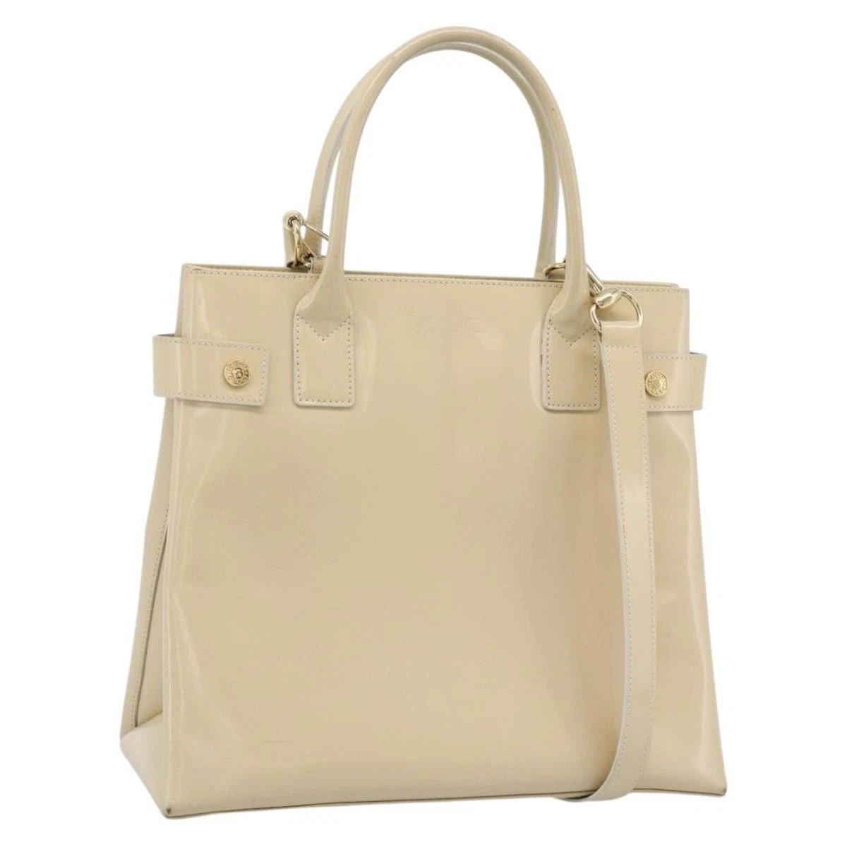 Leather tote