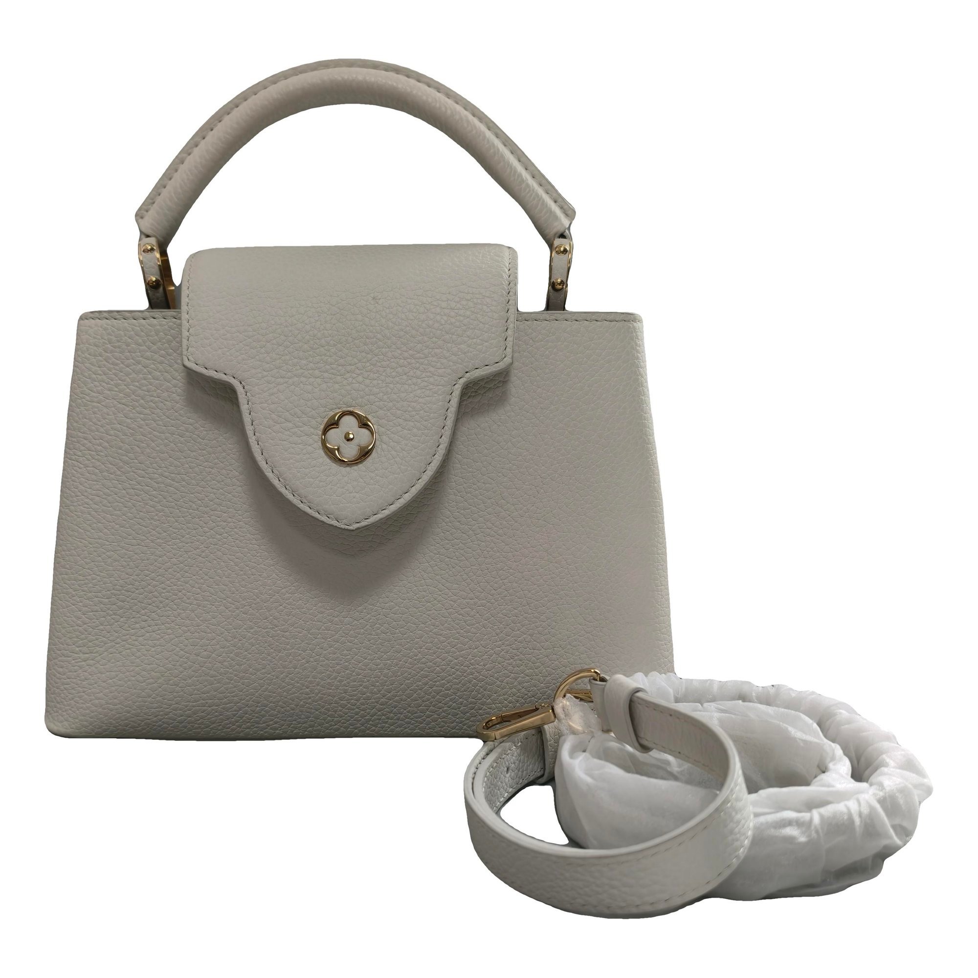 Capucines leather handbag