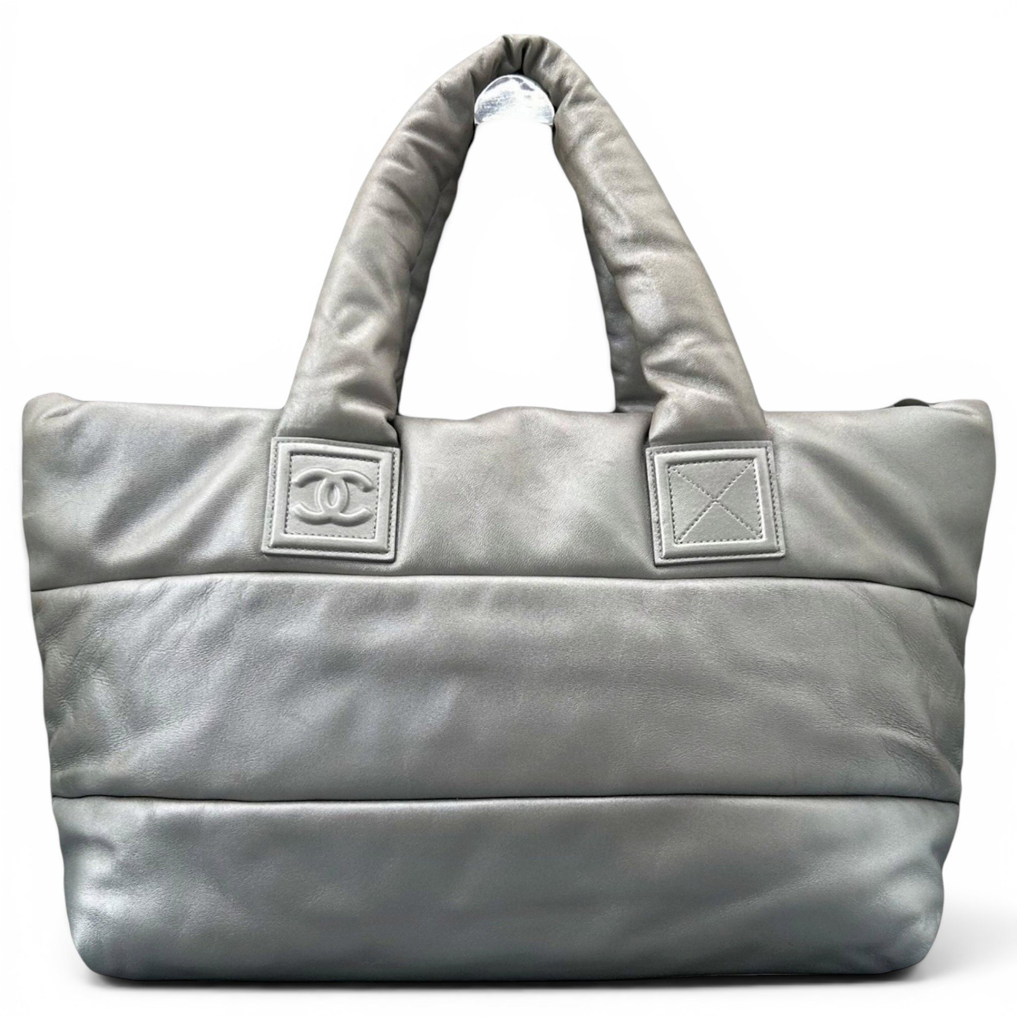 Cocoon leather bag