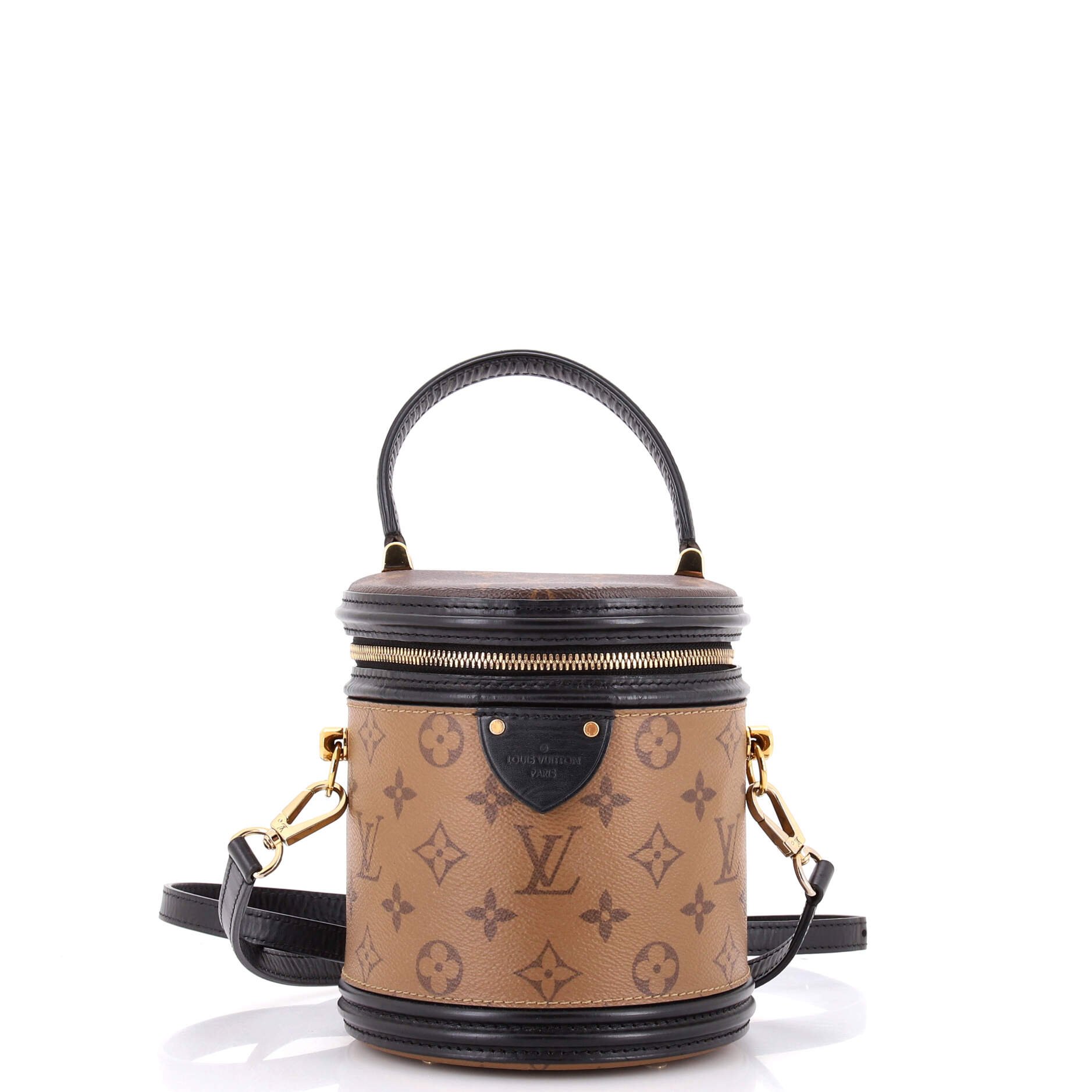 Cannes Handbag Reverse Monogram Canvas