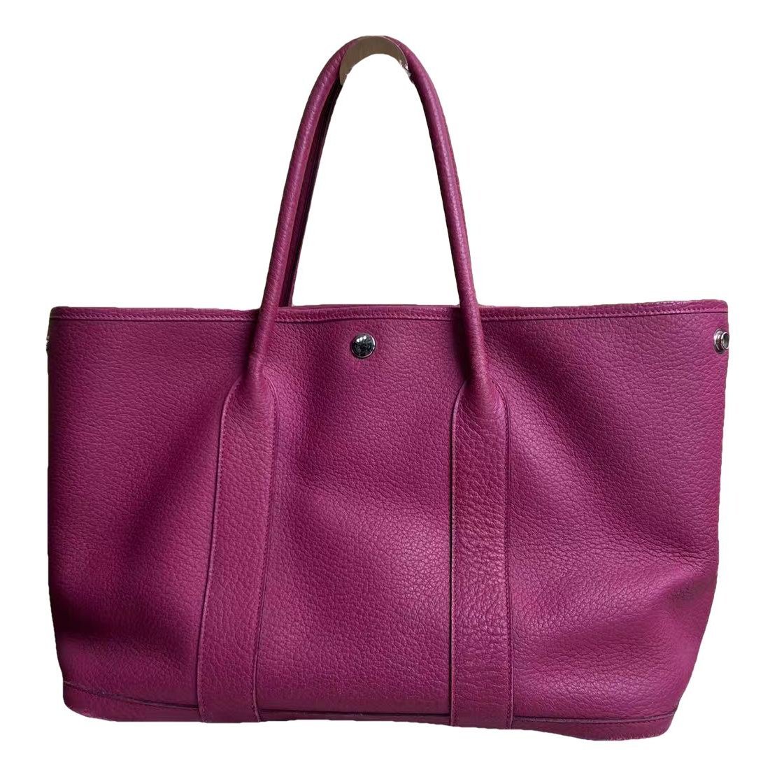 Garden Party leather tote