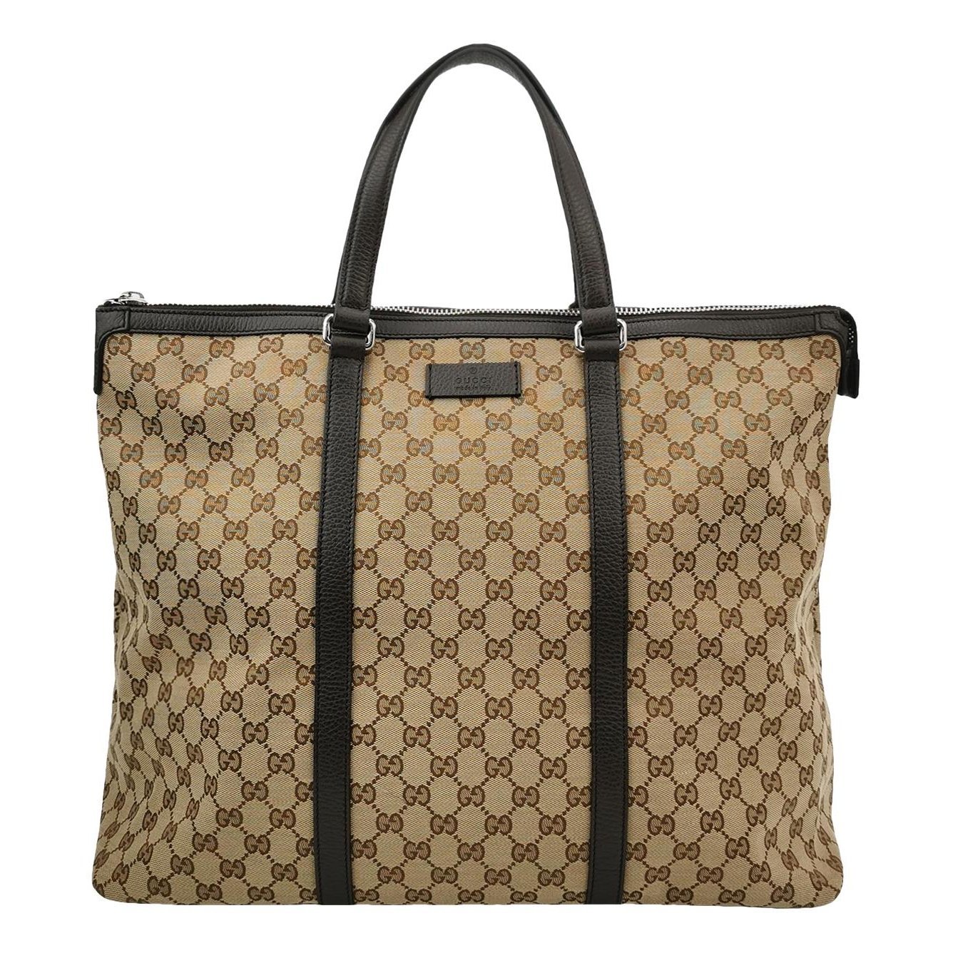 Leather tote