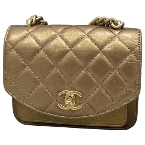 Coco Luxe leather handbag