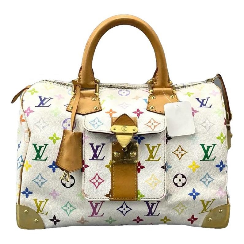 Speedy vinyl handbag
