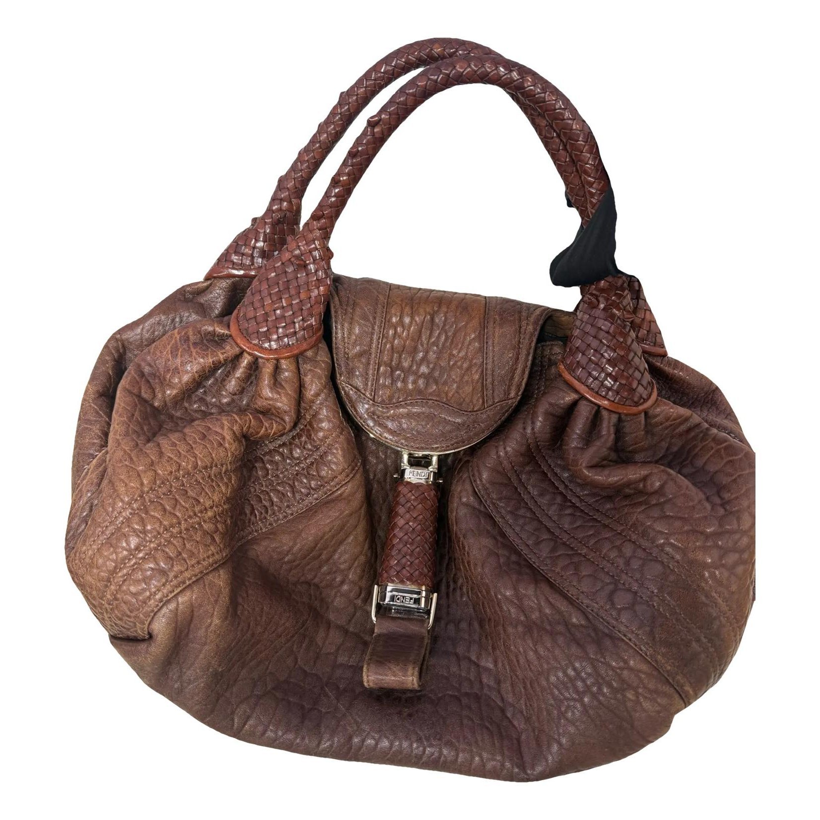 Spy leather handbag