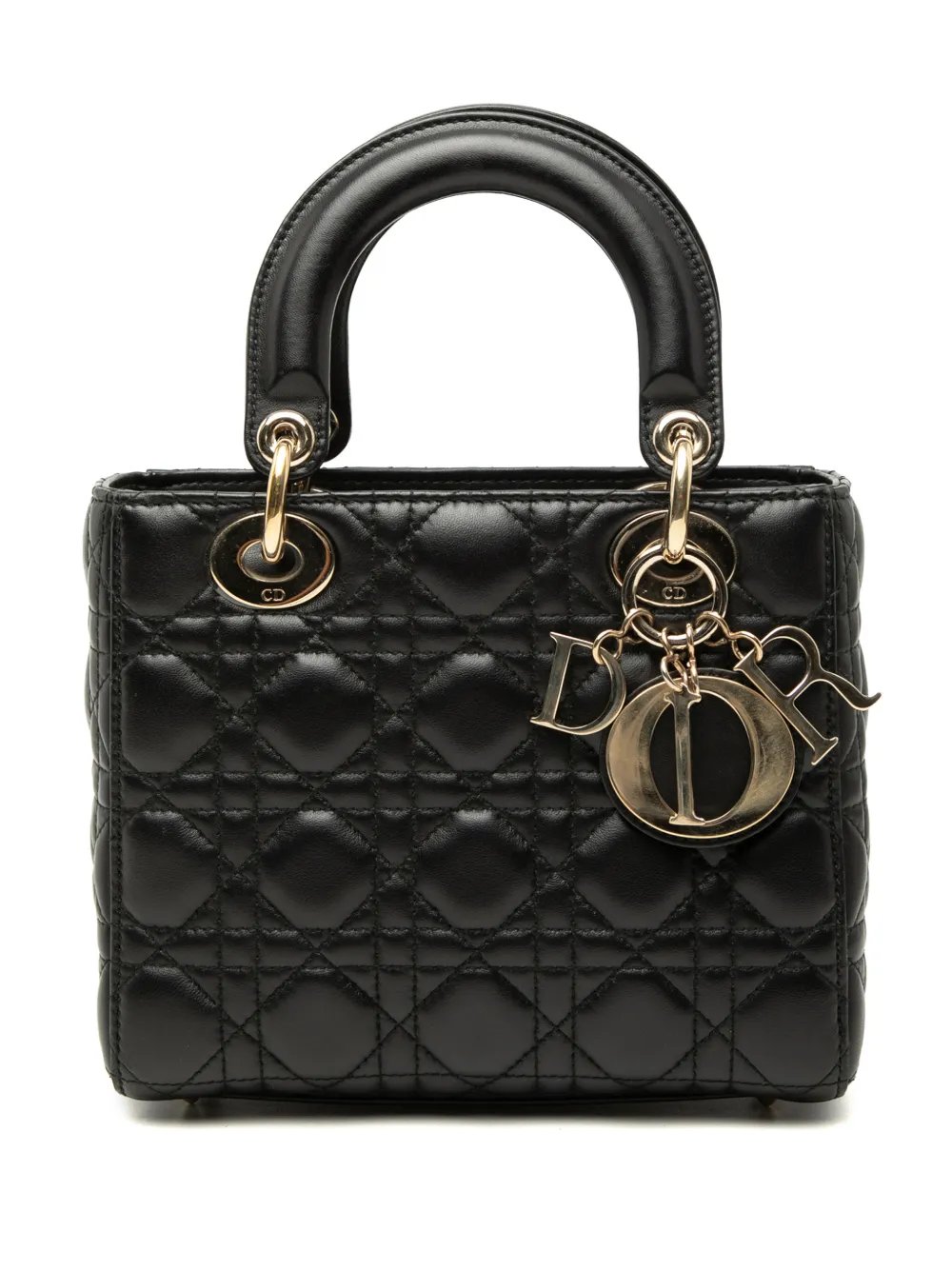 2017 Small Lambskin Cannage My ABCDior Lady Dior satchel