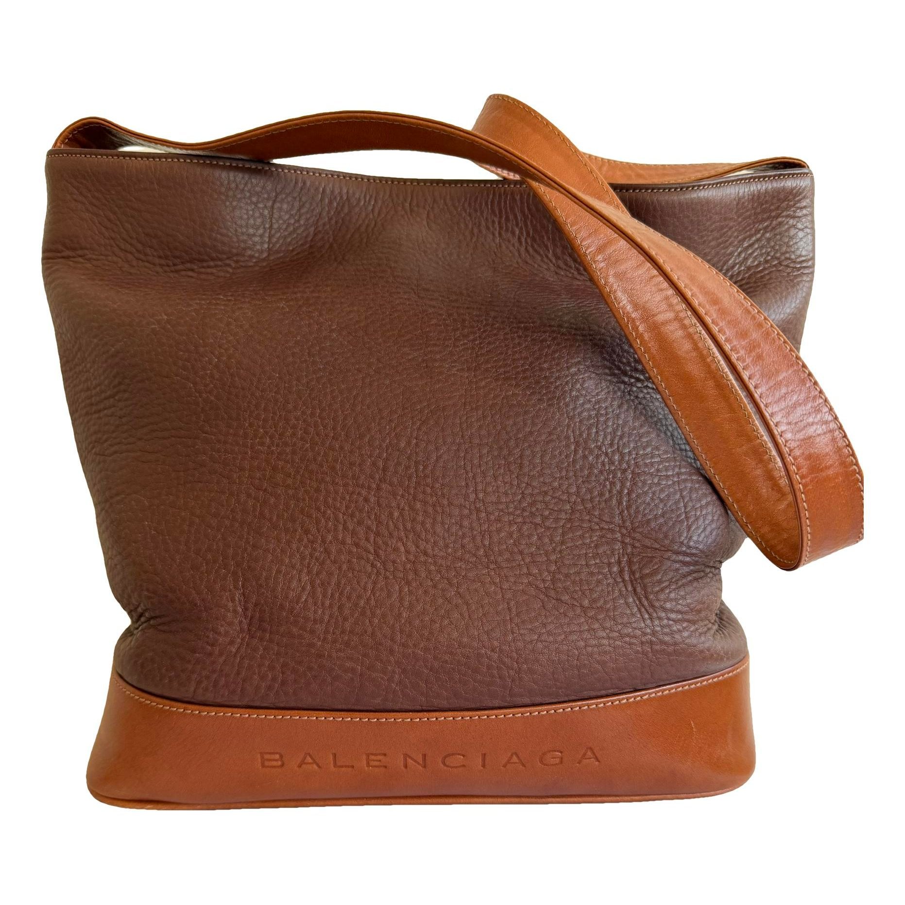 Leather handbag