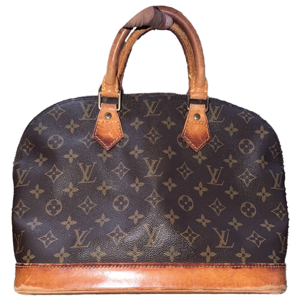 Alma leather handbag