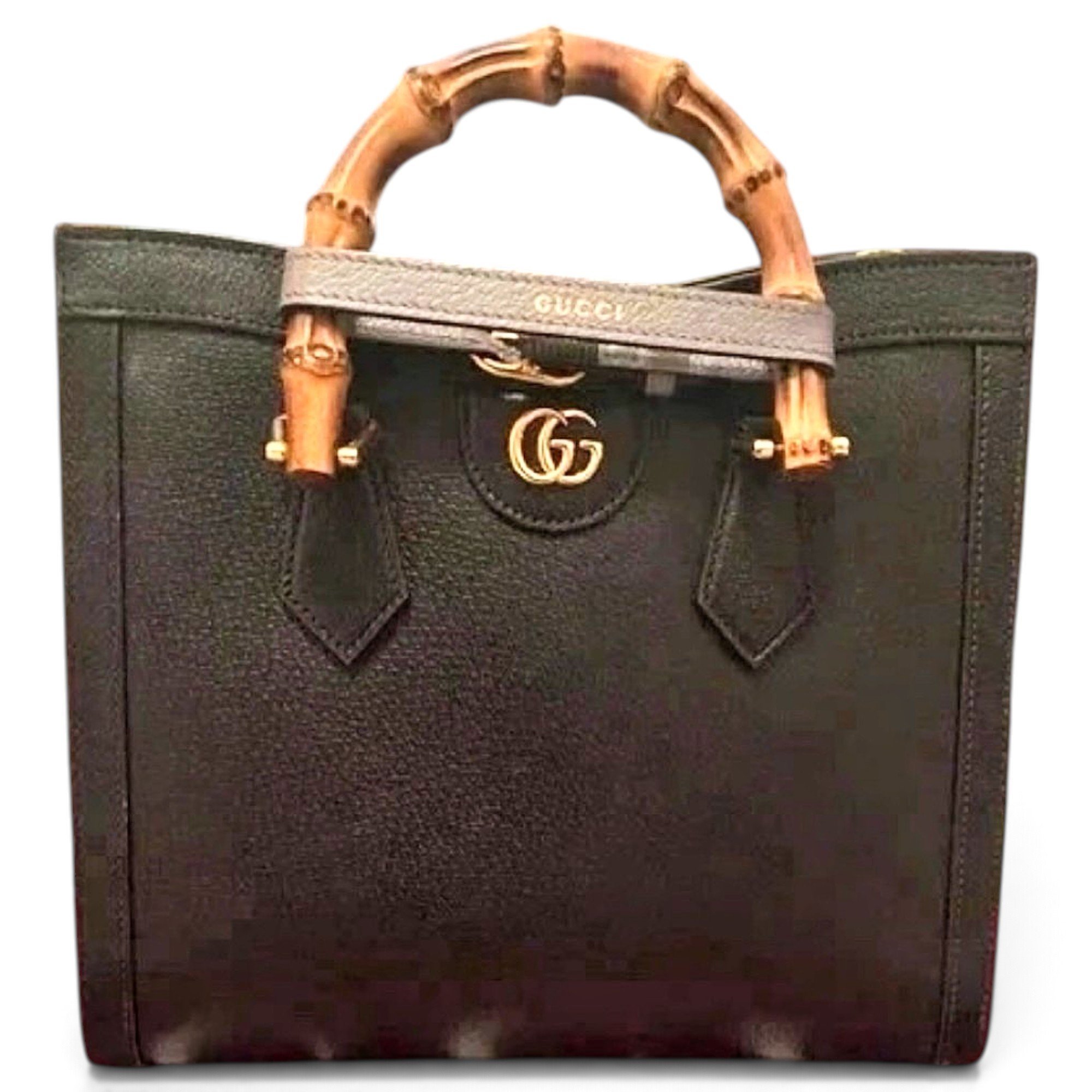 Gucci Diana Bamboo leather tote