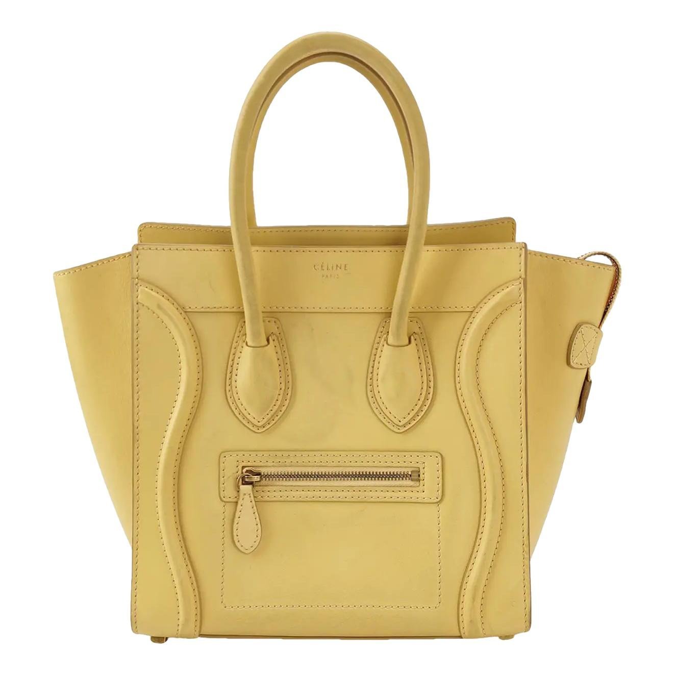 Luggage leather handbag