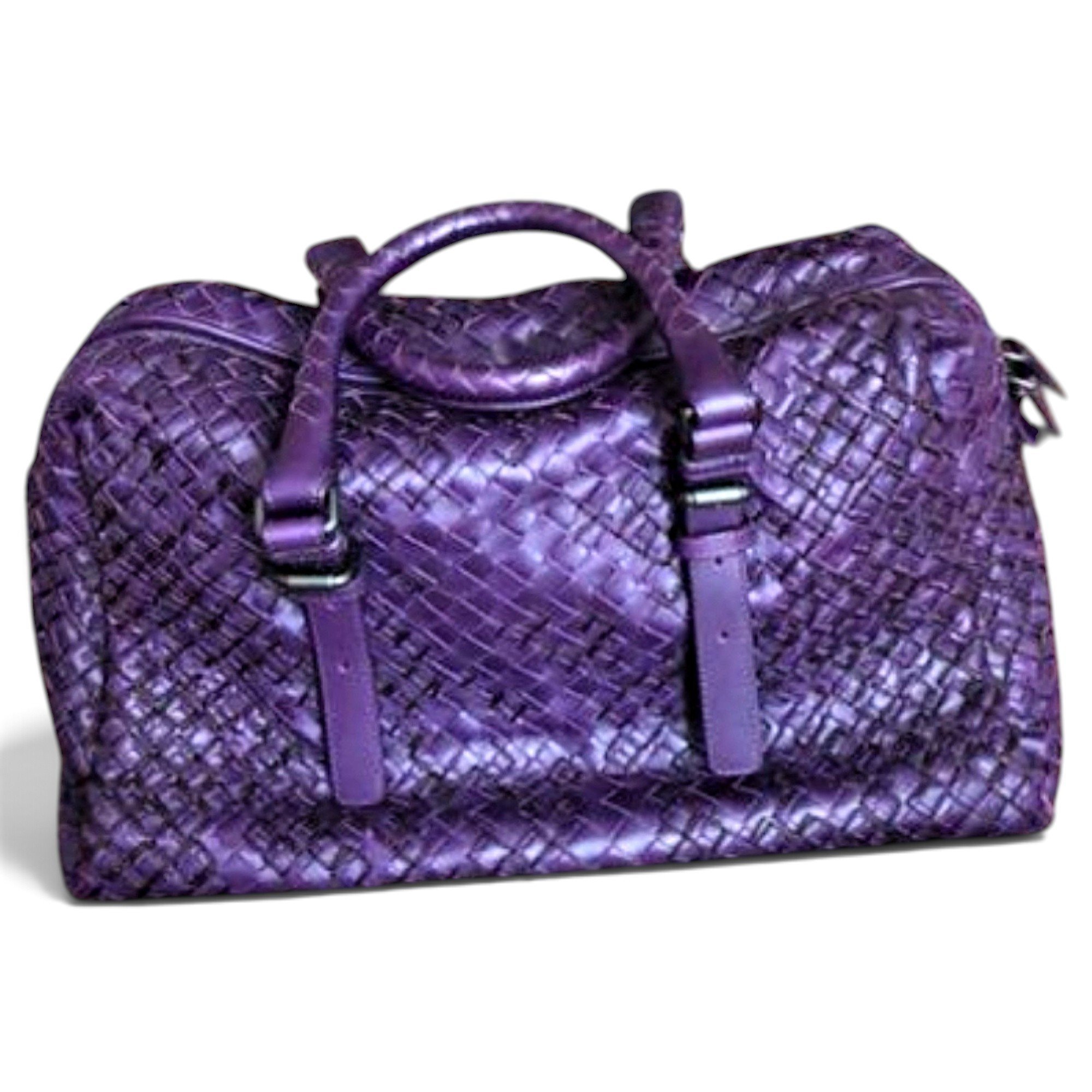 Montaigne leather bowling bag