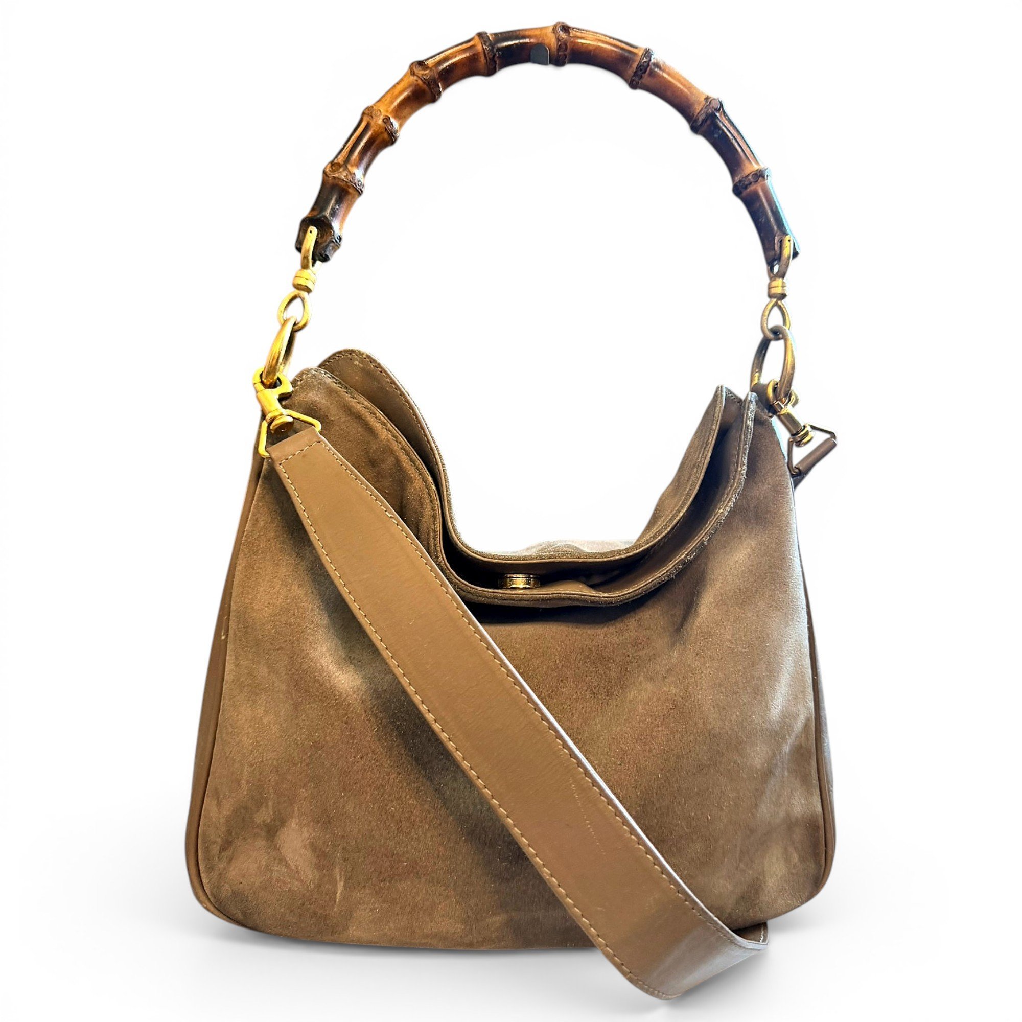 Bamboo Top Handle handbag
