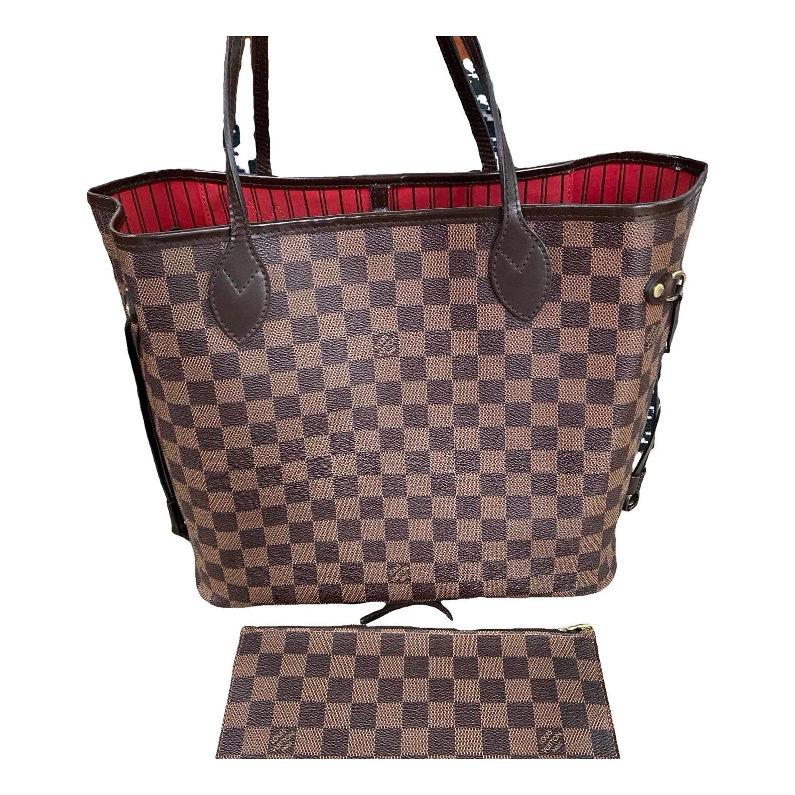 Neverfull leather handbag