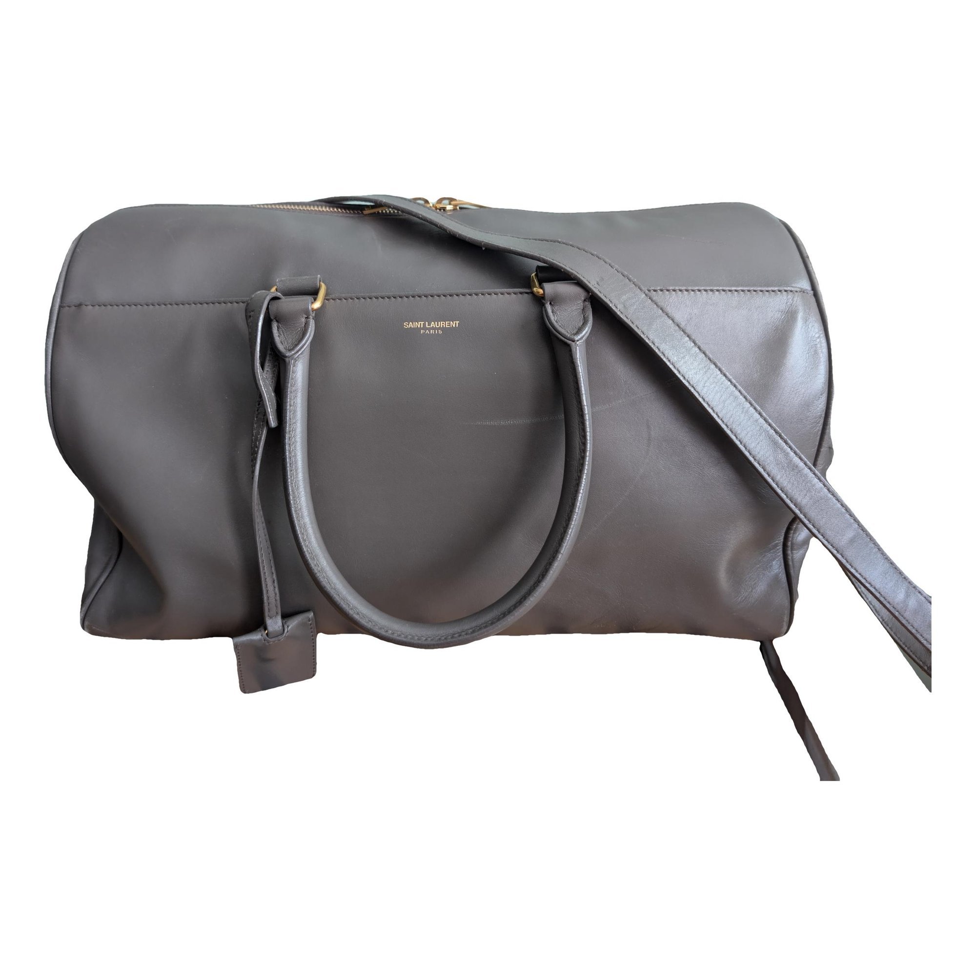 Saint Laurent Duffle leather handbag