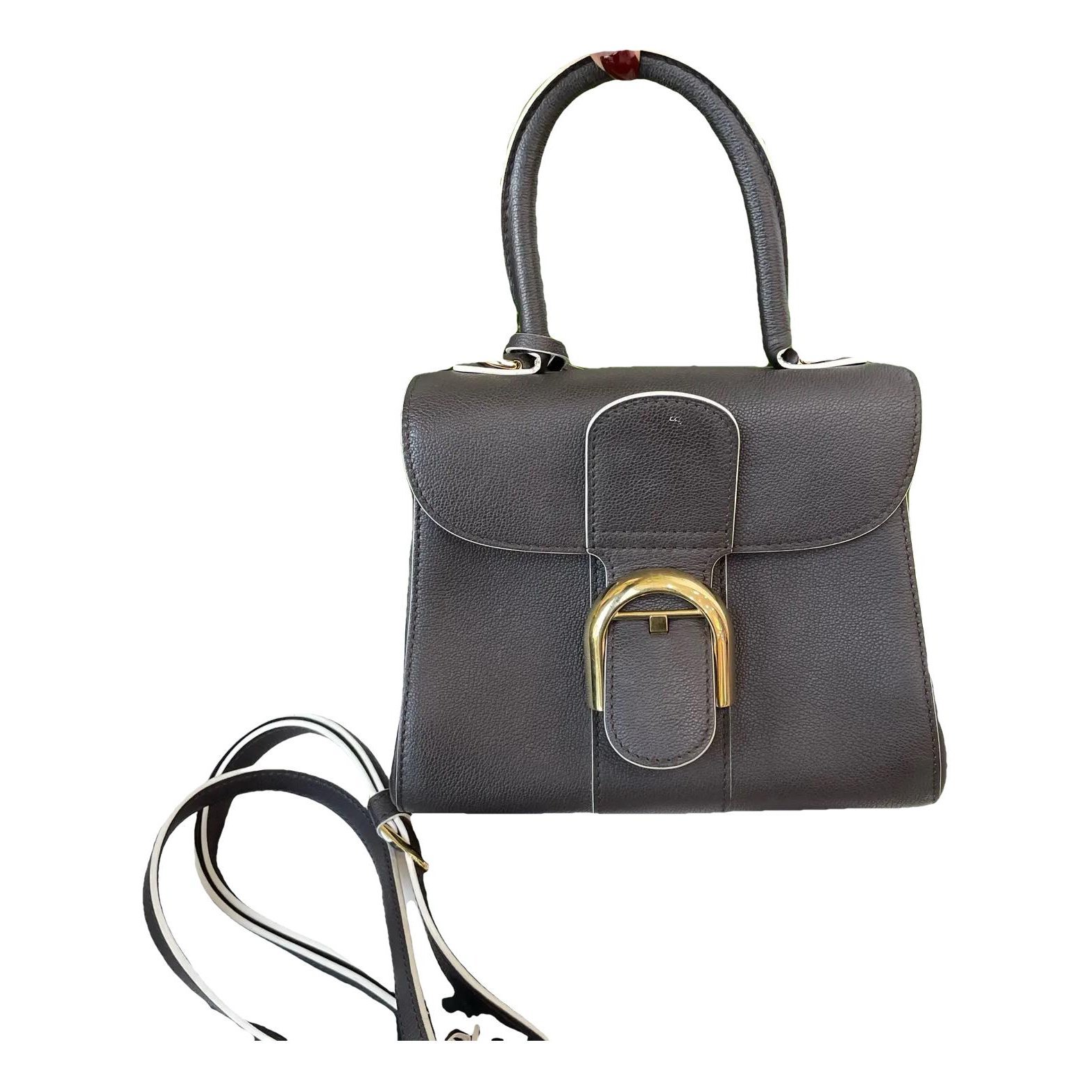 Delvaux Brillant leather handbag