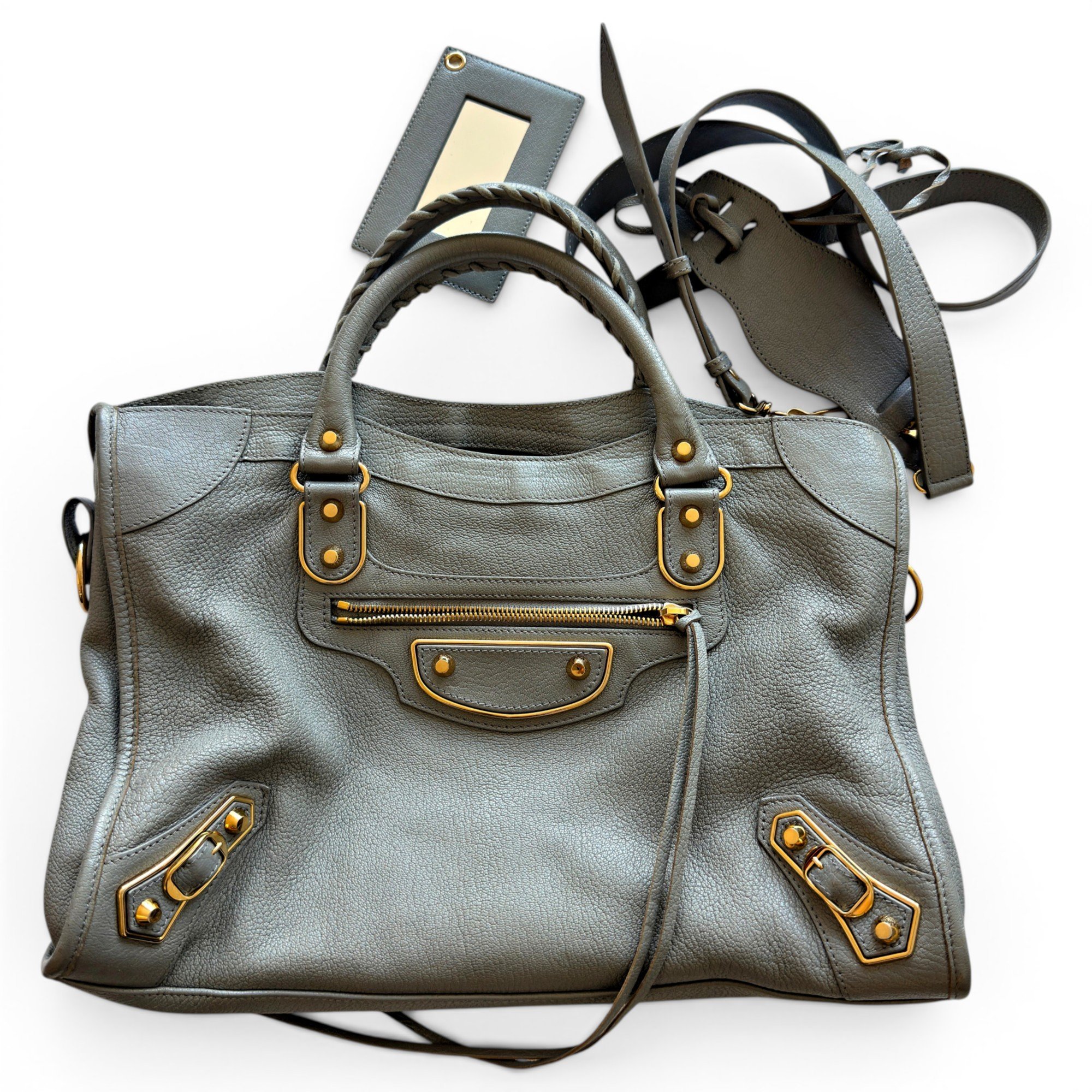 Neo Classic leather handbag