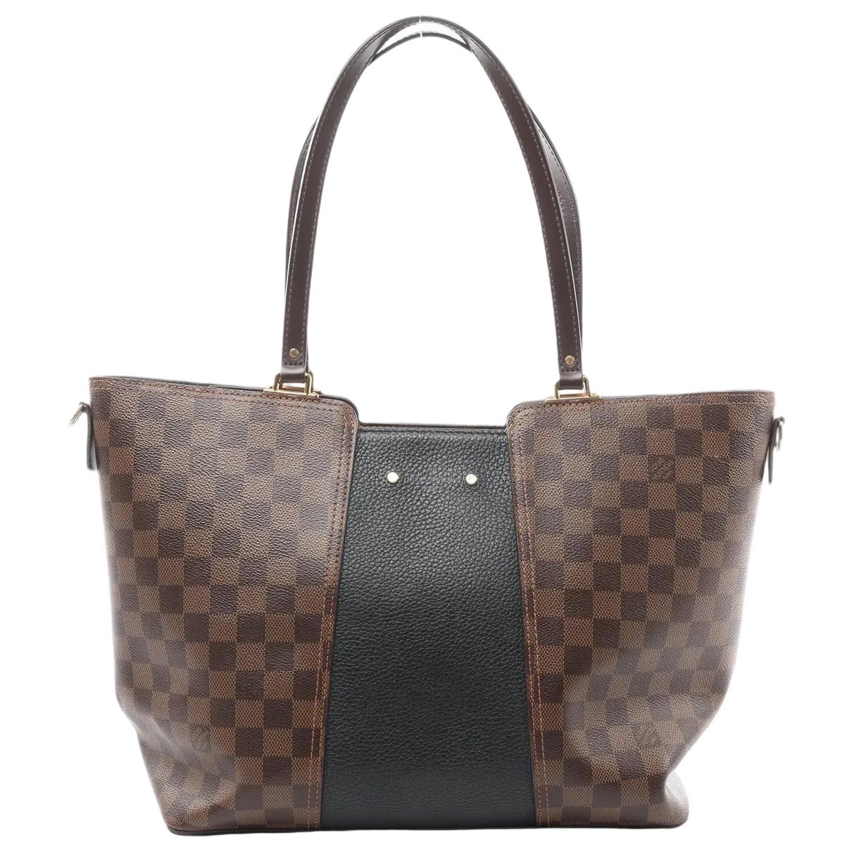 Jersey leather handbag