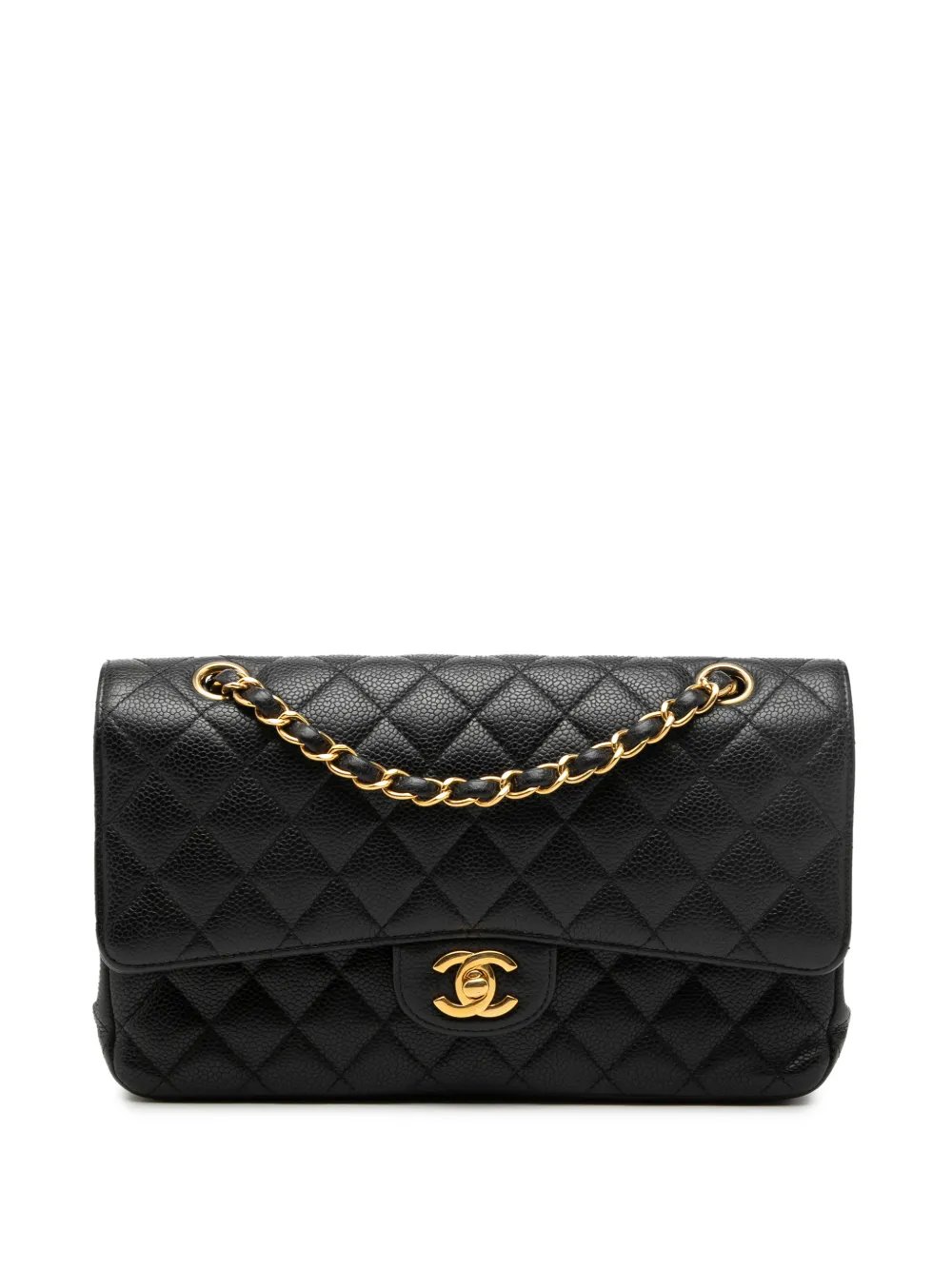 2017-2018 Medium Classic Caviar Double Flap shoulder bag
