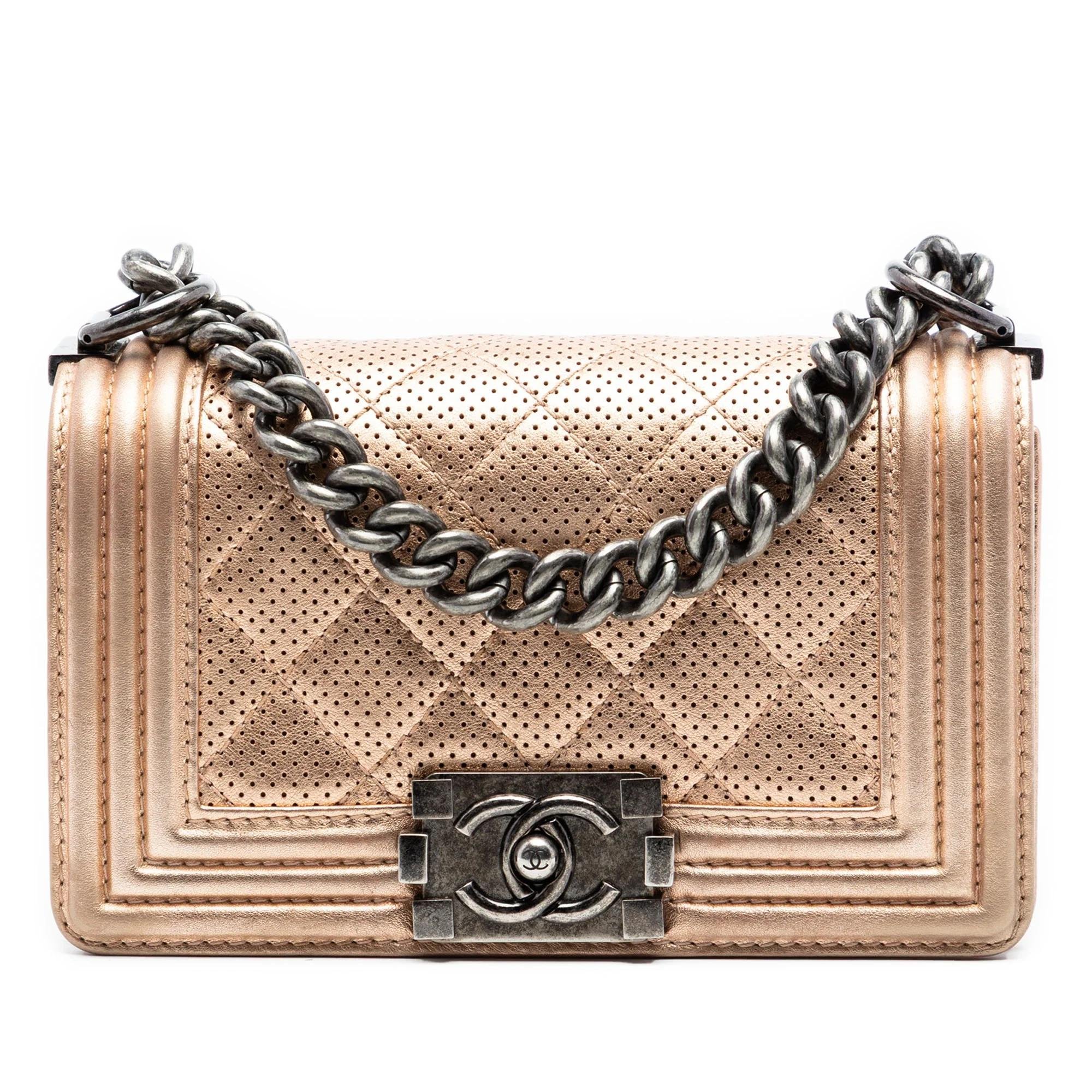 Boy leather crossbody bag
