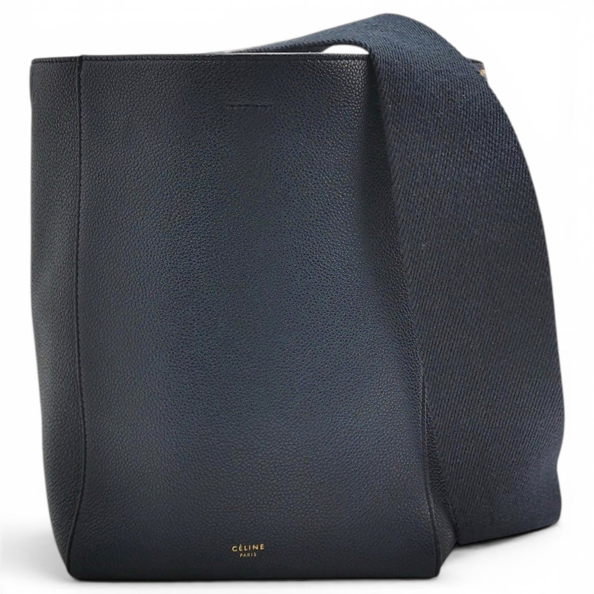 Seau Sangle leather handbag