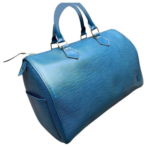 Speedy leather handbag