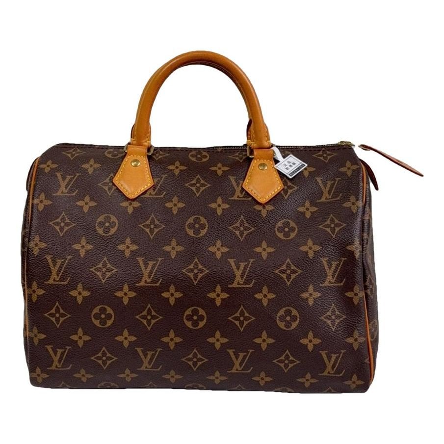 Speedy leather handbag