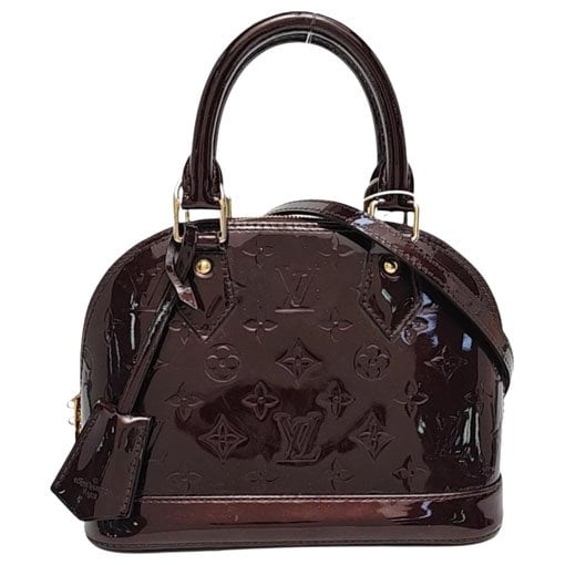 Alma BB patent leather handbag