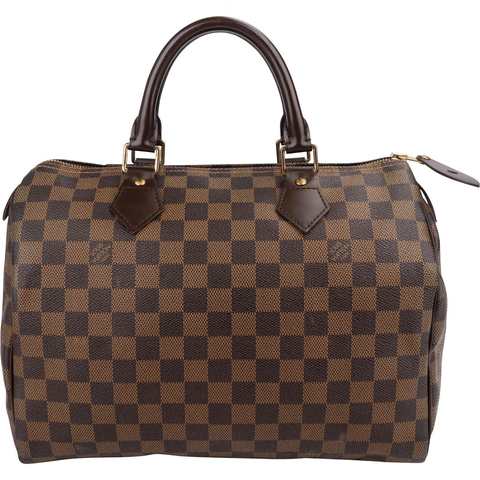 Speedy leather handbag