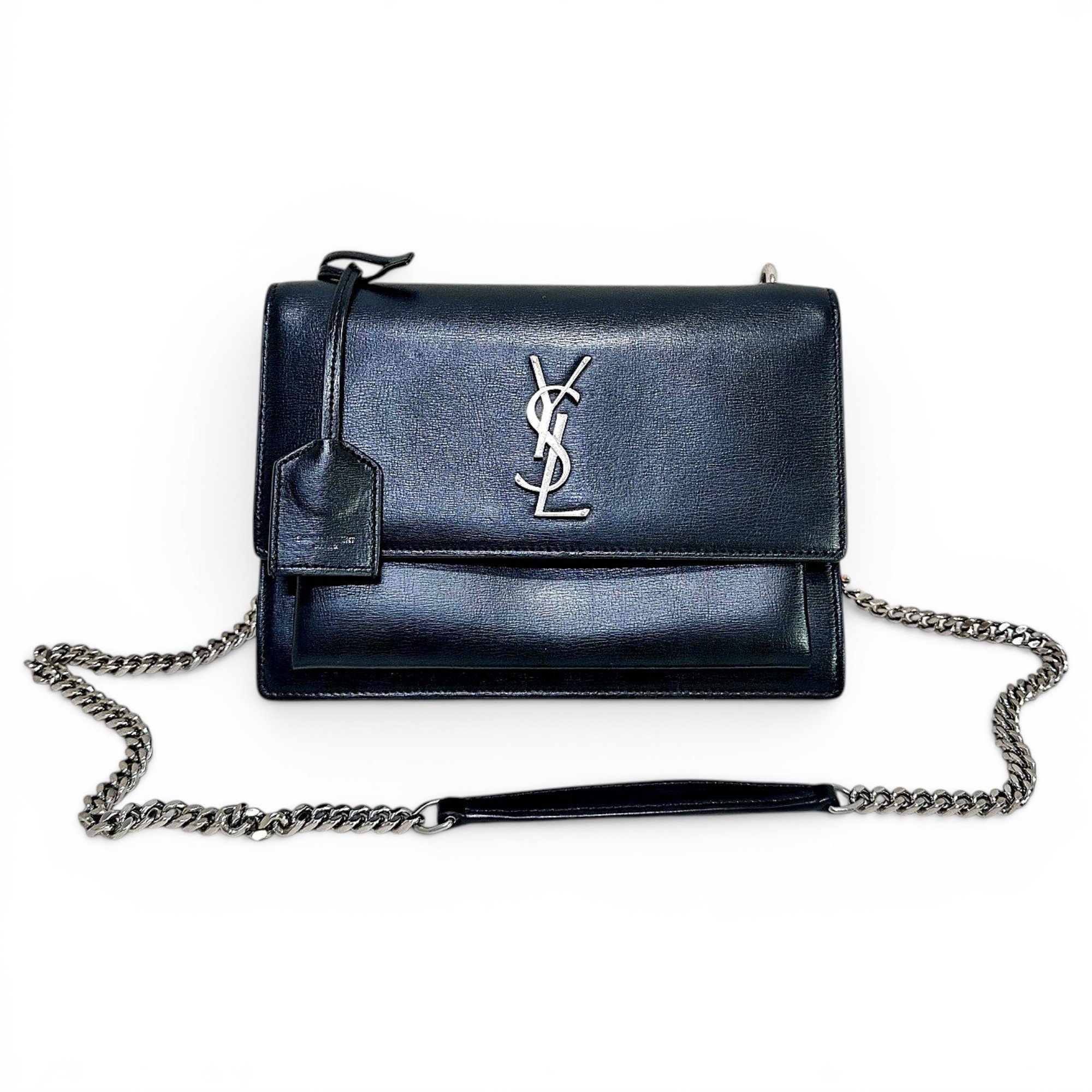 Sunset leather handbag