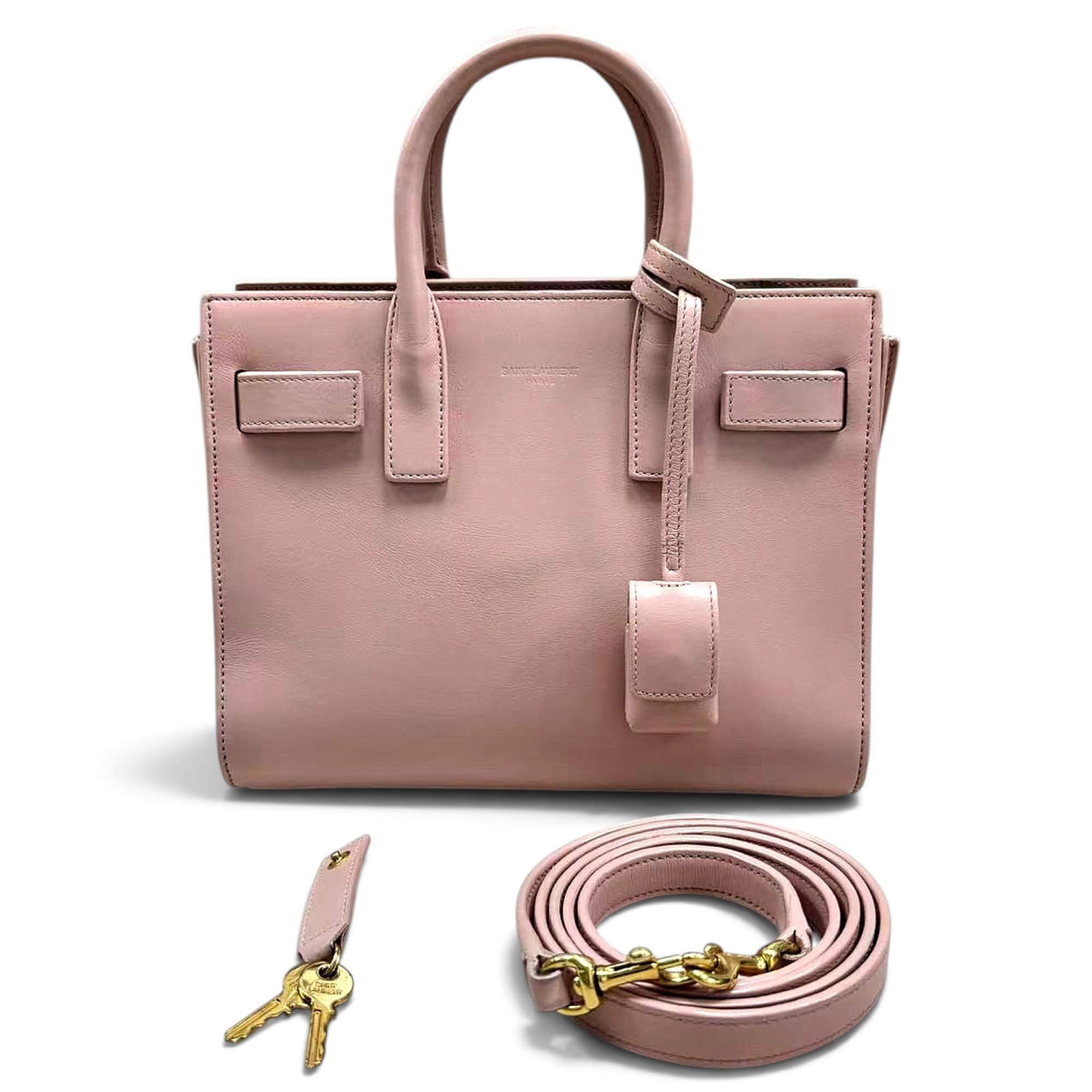 Saint Laurent Sac de Jour leather tote