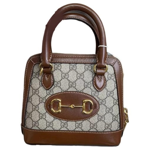 Handle Horsebit 1955 leather handbag