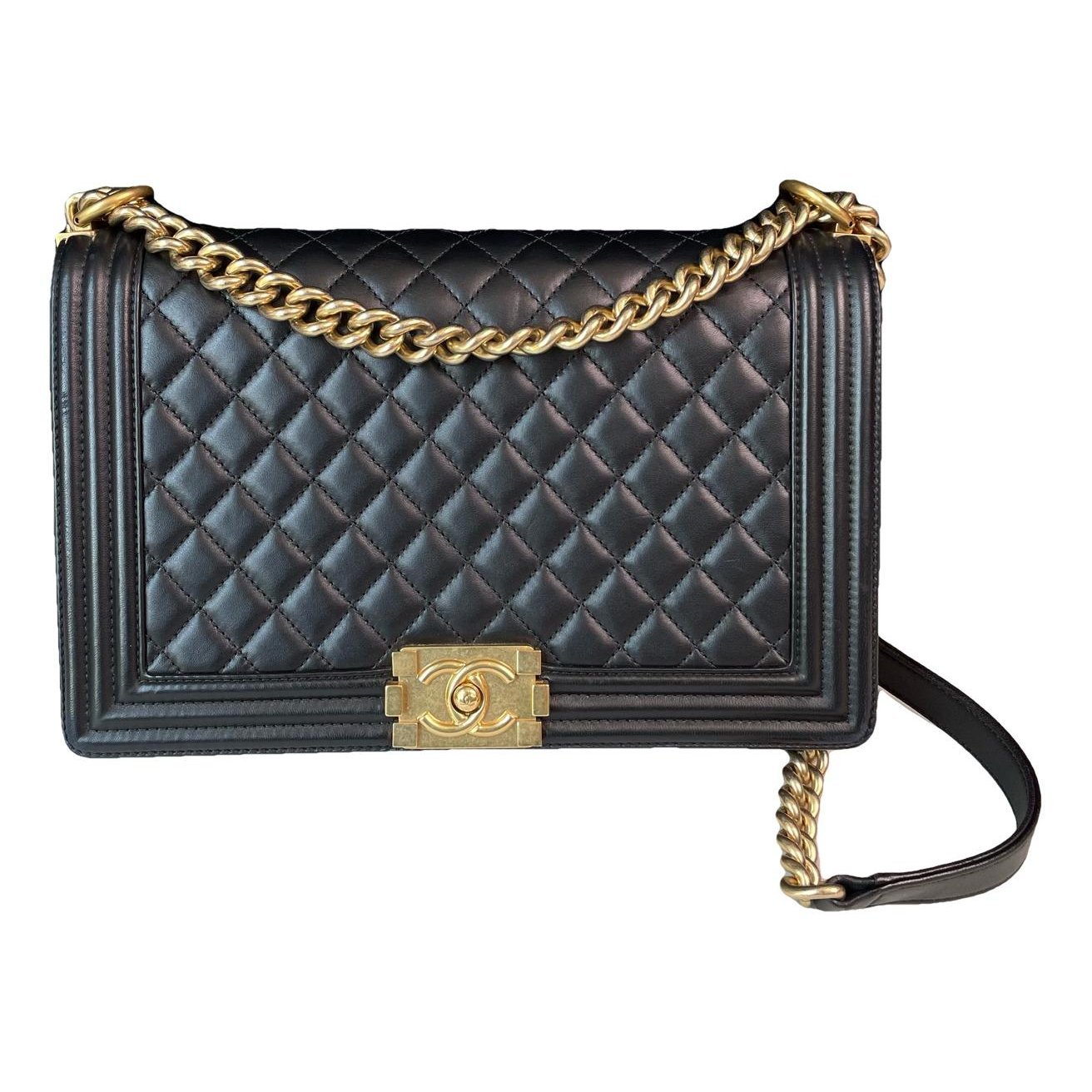 Boy leather crossbody bag