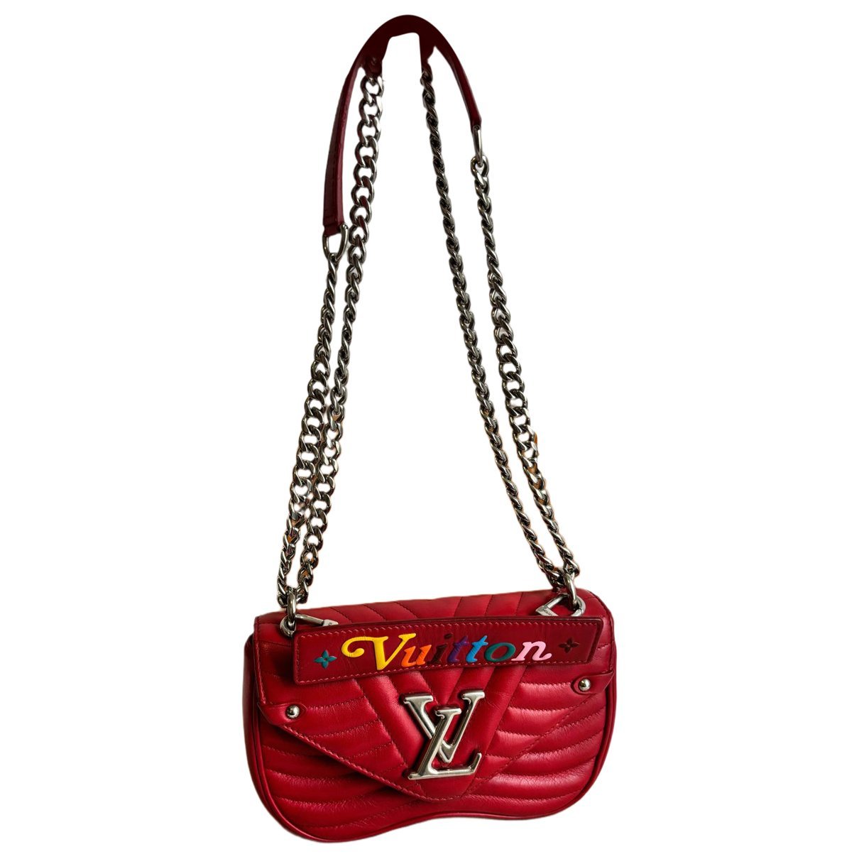 New Wave leather handbag