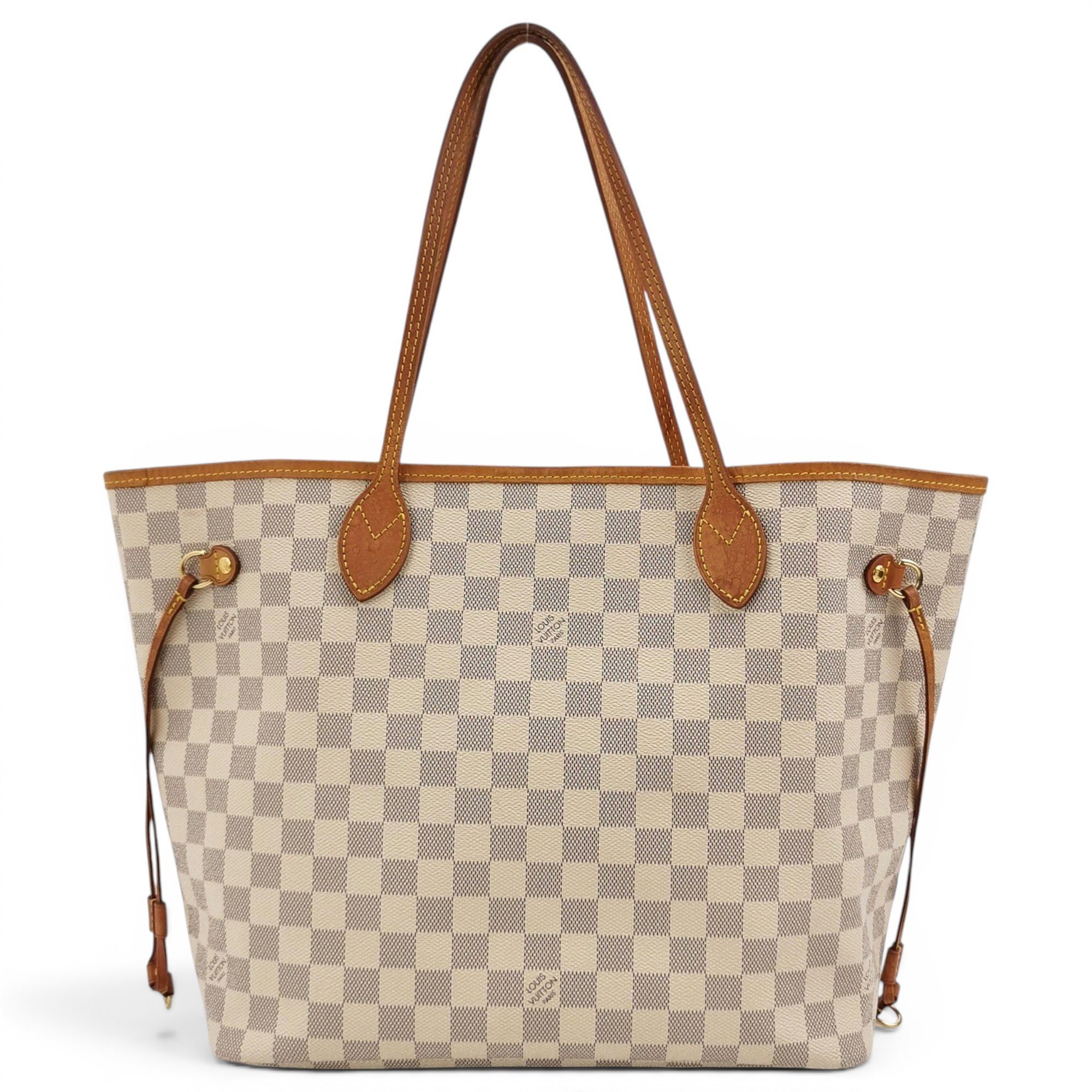 Louis Vuitton Neverfull leather handbag