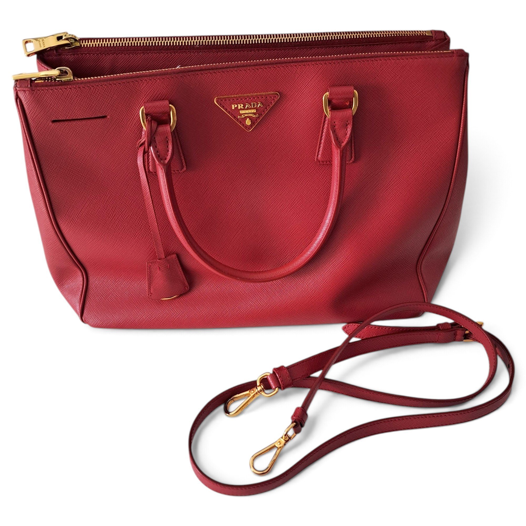 Galleria leather handbag