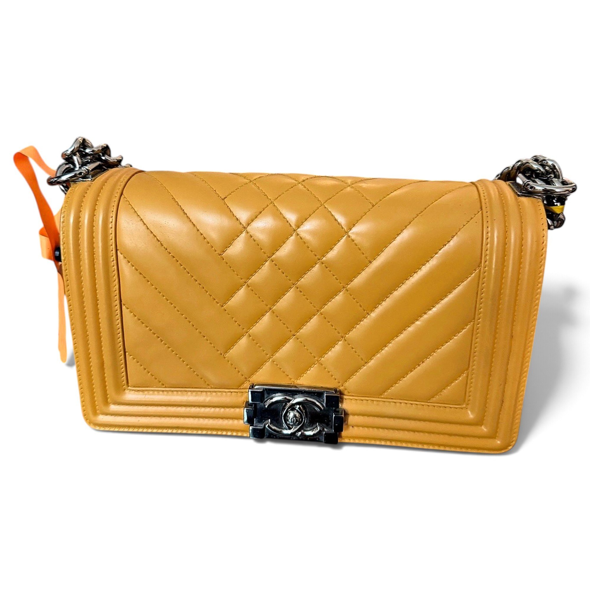 Boy leather crossbody bag