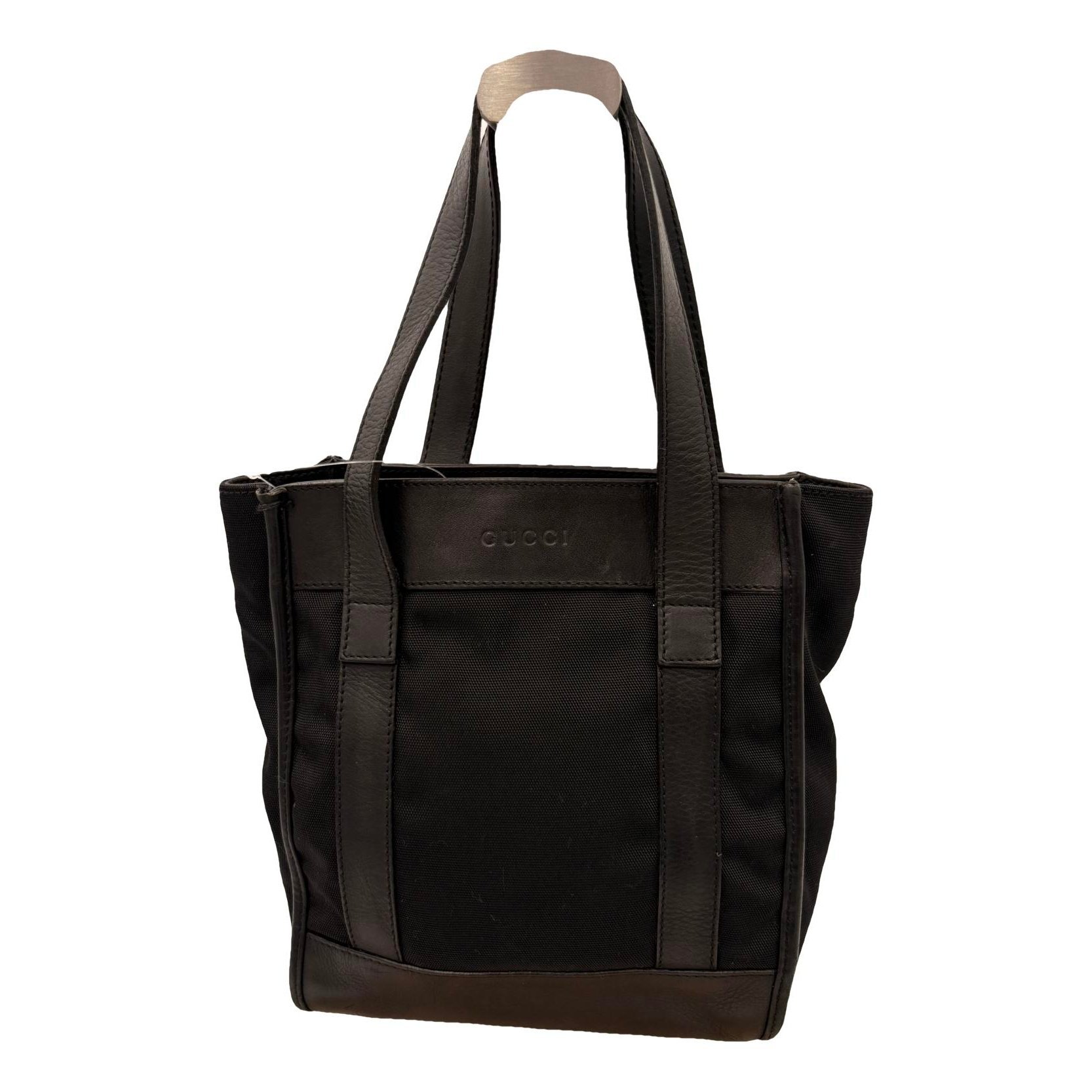 Leather tote