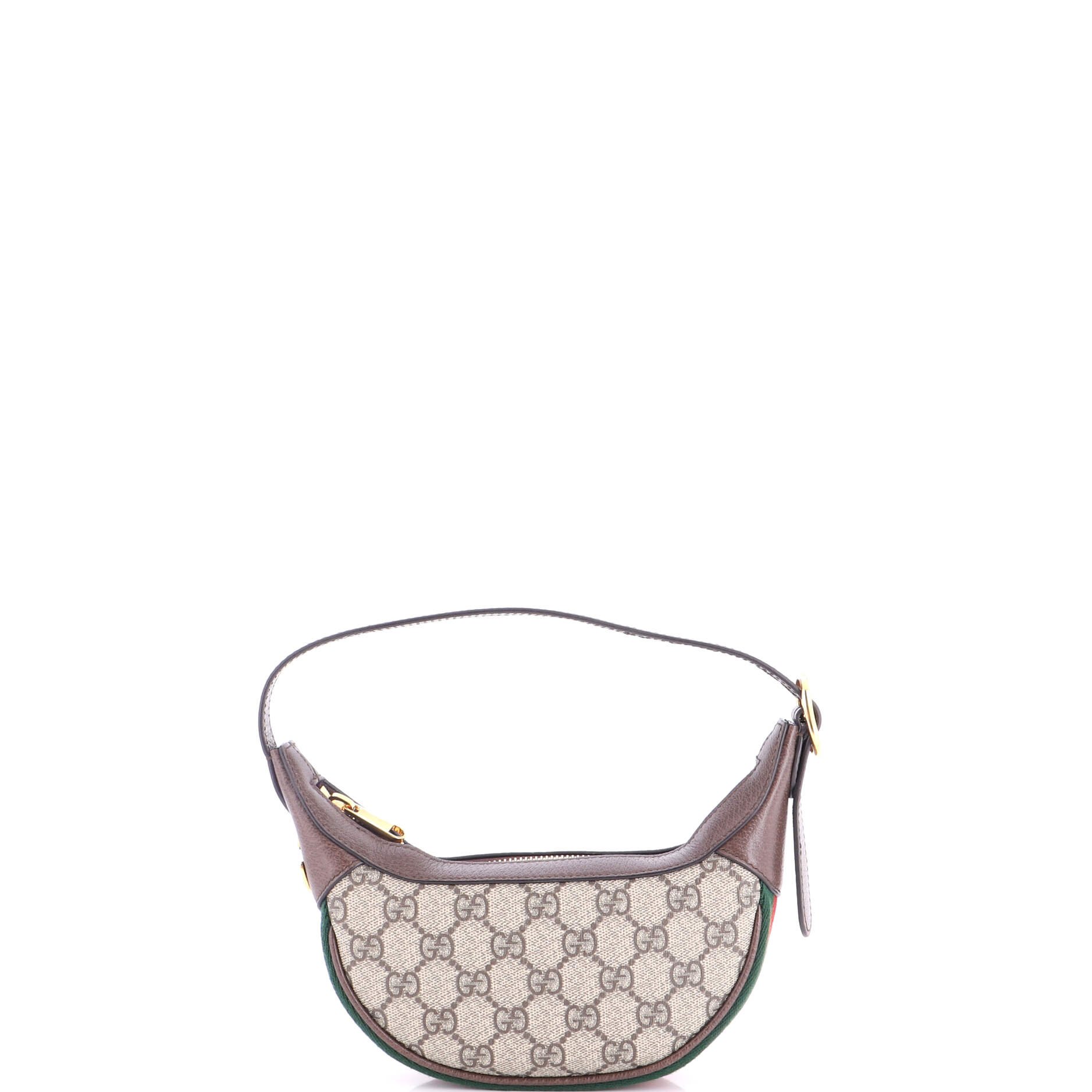Ophidia Half Moon Bag GG Coated Canvas Mini